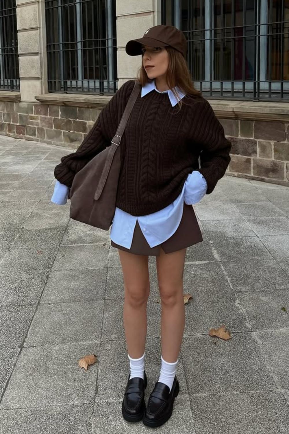 Brown Sweater Outfits Discover 20+ chic brown sweater outfit ideas featuring skirts, denim, trousers, and bold accessories. Get cozy, stylish inspiration for fall and winter with easy, elegant looks you can copy instantly. Dark Brown Sweater Outfit, Brown Knit Sweater Outfit, Light Brown Sweater Outfit, Brown Sweater Dress Outfit, Brown Knitted Sweater Outfit, Brown Sweater Outfit Aesthetic, Brown Sweater Outfit Winter, Chocolate Brown Sweater Outfit, Brown Striped Sweater Outfit, Brown V Neck Sweater Outfit, Outfit With Brown Sweater, Brown Sweater Outfit Women, Brown Half Zip Sweater Outfit, Brown Cashmere Sweater Outfit, Brown Turtleneck Sweater Outfit, Brown Sweater Skirt Outfit, brown cable knit sweater outfit