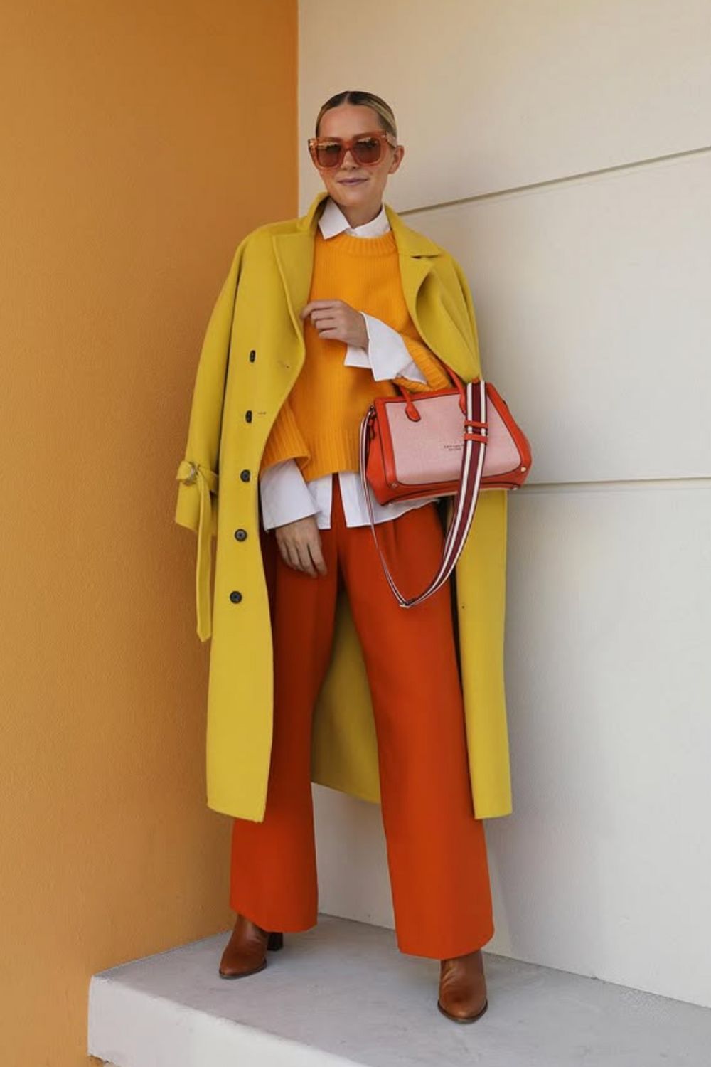 Brighten your wardrobe with these bold and stylish orange pants outfit ideas. From casual streetwear to chic color-blocked looks, discover fresh ways to style orange trousers with confidence and flair. Burnt Orange Pants Outfit, Orange Pants Outfit Work, Orange Cargo Pants Outfit, Orange Linen Pants Outfit, Orange Corduroy Pants Outfit, Orange Pants Outfit Street Style, Orange Wide Leg Pants Outfit, Burnt Orange Pants Outfit Work, Orange Pants Outfit Summer, Dark Orange Pants Outfit, Orange Palazzo Pants Outfit, Orange Pants Outfit Winter Brighten your wardrobe with these bold and stylish orange pants outfit ideas. From casual streetwear to chic color-blocked looks, discover fresh ways to style orange trousers with confidence and flair. Burnt Orange Pants Outfit, Orange Pants Outfit Work, Orange Cargo Pants Outfit, Orange Linen Pants Outfit, Orange Corduroy Pants Outfit, Orange Pants Outfit Street Style, Orange Wide Leg Pants Outfit, Burnt Orange Pants Outfit Work, Orange Pants Outfit Summer, Dark Orange Pants Outfit, Orange Palazzo Pants Outfit, Orange Pants Outfit Winter