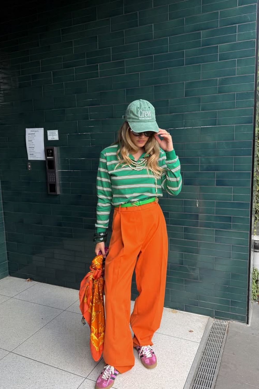 Brighten your wardrobe with these bold and stylish orange pants outfit ideas. From casual streetwear to chic color-blocked looks, discover fresh ways to style orange trousers with confidence and flair. Burnt Orange Pants Outfit, Orange Pants Outfit Work, Orange Cargo Pants Outfit, Orange Linen Pants Outfit, Orange Corduroy Pants Outfit, Orange Pants Outfit Street Style, Orange Wide Leg Pants Outfit, Burnt Orange Pants Outfit Work, Orange Pants Outfit Summer, Dark Orange Pants Outfit, Orange Palazzo Pants Outfit, Orange Pants Outfit Winter Brighten your wardrobe with these bold and stylish orange pants outfit ideas. From casual streetwear to chic color-blocked looks, discover fresh ways to style orange trousers with confidence and flair. Burnt Orange Pants Outfit, Orange Pants Outfit Work, Orange Cargo Pants Outfit, Orange Linen Pants Outfit, Orange Corduroy Pants Outfit, Orange Pants Outfit Street Style, Orange Wide Leg Pants Outfit, Burnt Orange Pants Outfit Work, Orange Pants Outfit Summer, Dark Orange Pants Outfit, Orange Palazzo Pants Outfit, Orange Pants Outfit Winter