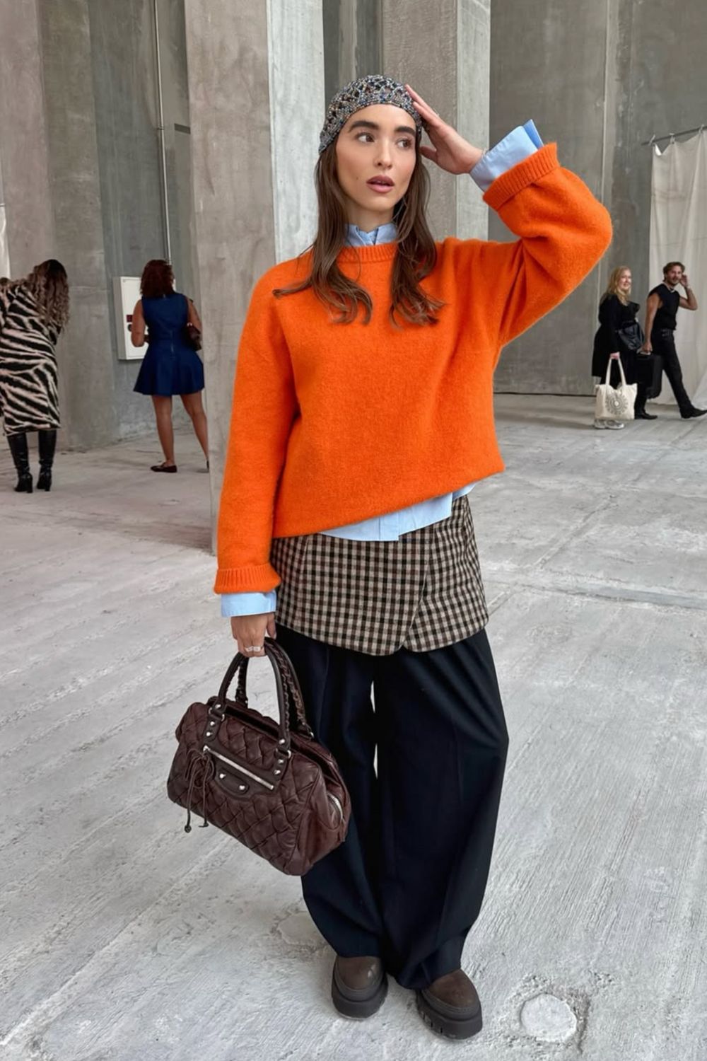 Chic orange sweater outfit ideas featuring bold color combos, layered looks, skirts, trousers, and accessories—plus stylish ways to pair your orange knit with pink shoes. Perfect inspiration for fall, winter, and Pinterest fashion boards. burnt orange sweater outfit, orange knit sweater outfit, orange sweater outfit fall looks, orange sweater outfit winter, orange sweater vest outfit, orange sweater outfit aesthetic, orange sweater dress outfit, bright orange sweater outfit, burnt orange sweater outfit fall, orange knitted sweater outfit, light orange sweater outfit, red orange sweater outfit, rust orange sweater outfit, orange crop sweater outfit, burnt orange knit sweater outfit