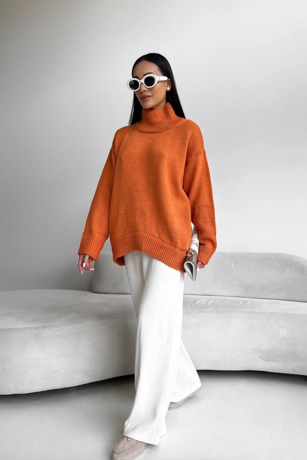 Chic orange sweater outfit ideas featuring bold color combos, layered looks, skirts, trousers, and accessories—plus stylish ways to pair your orange knit with pink shoes. Perfect inspiration for fall, winter, and Pinterest fashion boards. burnt orange sweater outfit, orange knit sweater outfit, orange sweater outfit fall looks, orange sweater outfit winter, orange sweater vest outfit, orange sweater outfit aesthetic, orange sweater dress outfit, bright orange sweater outfit, burnt orange sweater outfit fall, orange knitted sweater outfit, light orange sweater outfit, red orange sweater outfit, rust orange sweater outfit, orange crop sweater outfit, burnt orange knit sweater outfit