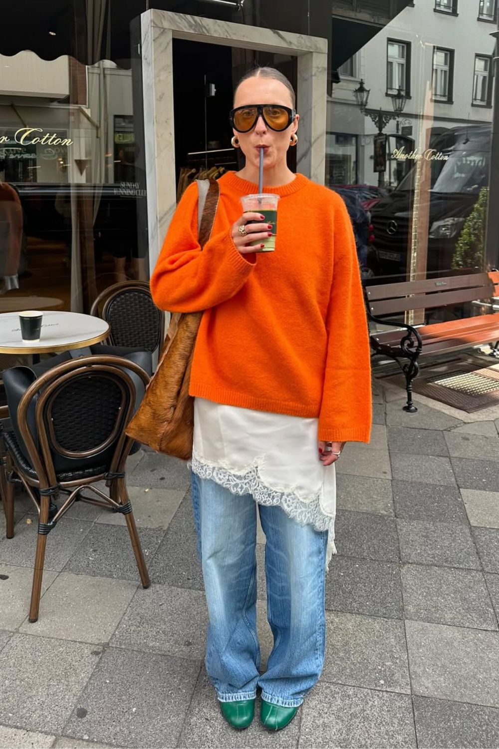 Chic orange sweater outfit ideas featuring bold color combos, layered looks, skirts, trousers, and accessories—plus stylish ways to pair your orange knit with pink shoes. Perfect inspiration for fall, winter, and Pinterest fashion boards. burnt orange sweater outfit, orange knit sweater outfit, orange sweater outfit fall looks, orange sweater outfit winter, orange sweater vest outfit, orange sweater outfit aesthetic, orange sweater dress outfit, bright orange sweater outfit, burnt orange sweater outfit fall, orange knitted sweater outfit, light orange sweater outfit, red orange sweater outfit, rust orange sweater outfit, orange crop sweater outfit, burnt orange knit sweater outfit