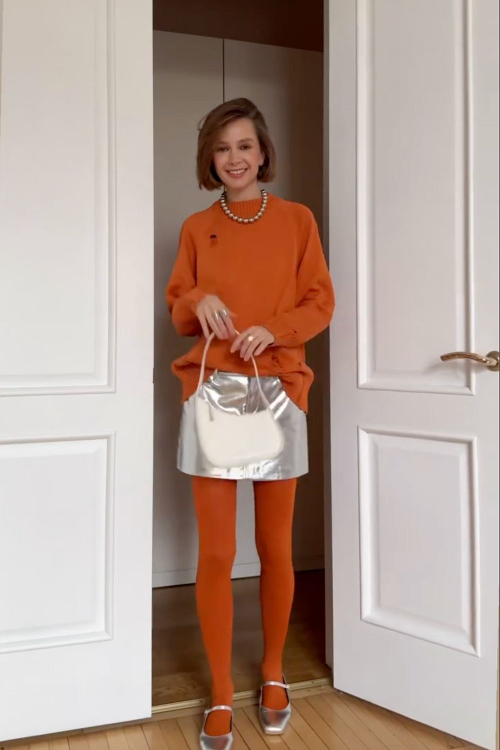 Chic orange sweater outfit ideas featuring bold color combos, layered looks, skirts, trousers, and accessories—plus stylish ways to pair your orange knit with pink shoes. Perfect inspiration for fall, winter, and Pinterest fashion boards. burnt orange sweater outfit, orange knit sweater outfit, orange sweater outfit fall looks, orange sweater outfit winter, orange sweater vest outfit, orange sweater outfit aesthetic, orange sweater dress outfit, bright orange sweater outfit, burnt orange sweater outfit fall, orange knitted sweater outfit, light orange sweater outfit, red orange sweater outfit, rust orange sweater outfit, orange crop sweater outfit, burnt orange knit sweater outfit