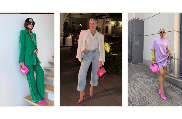Discover 20+ chic pink shoes outfit ideas—from bold monochrome looks to effortless casual styles. Get styling tips and inspiration to elevate any outfit with a pop of pink.Pink Shoes Outfit Ideas, Outfit With Pink Shoes, Pink Shoes Outfit Sneakers, Hot Pink Shoes Outfit, Pink Shoes Outfit Casual, Light Pink Shoes Outfit, Pink Flat Shoes Outfit, Outfit Ideas With Pink Shoes, Black Outfit Pink Shoes, Black Outfit With Pink Shoes, Hot Pink Shoes Outfit High Heels, White And Pink Shoes Outfit