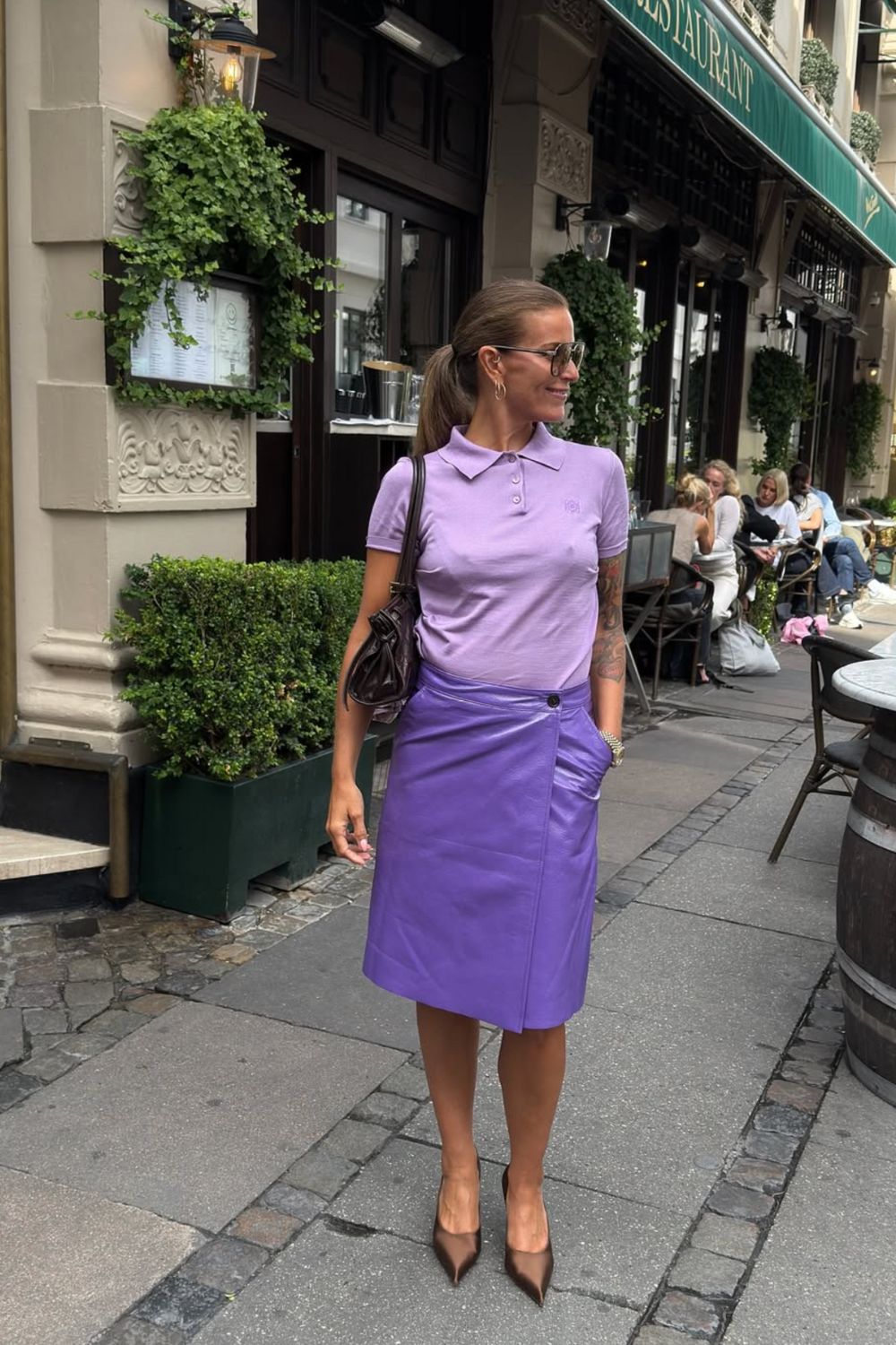 Purple Skirt Outfits Discover the best purple skirt outfit ideas with chic, colorful, and wearable styling inspiration. From casual looks to bold, statement outfits, learn how to style a purple skirt for any season or occasion. Purple Shirt Outfit Women, Purple Shirt Outfit Men Casual, Dark Purple Shirt Outfit, Light Purple Shirt Outfit, Purple Button Up Shirt Outfit, Purple Long Sleeve Shirt Outfit, Outfit With Purple Shirt, Purple Striped Shirt Outfit, Purple Button Down Shirt Outfit, Purple Shirt And Jeans Outfit, Purple Shirt Outfit Women Casual, Purple Satin Shirt Outfit, Purple Shirt Black Pants Outfit