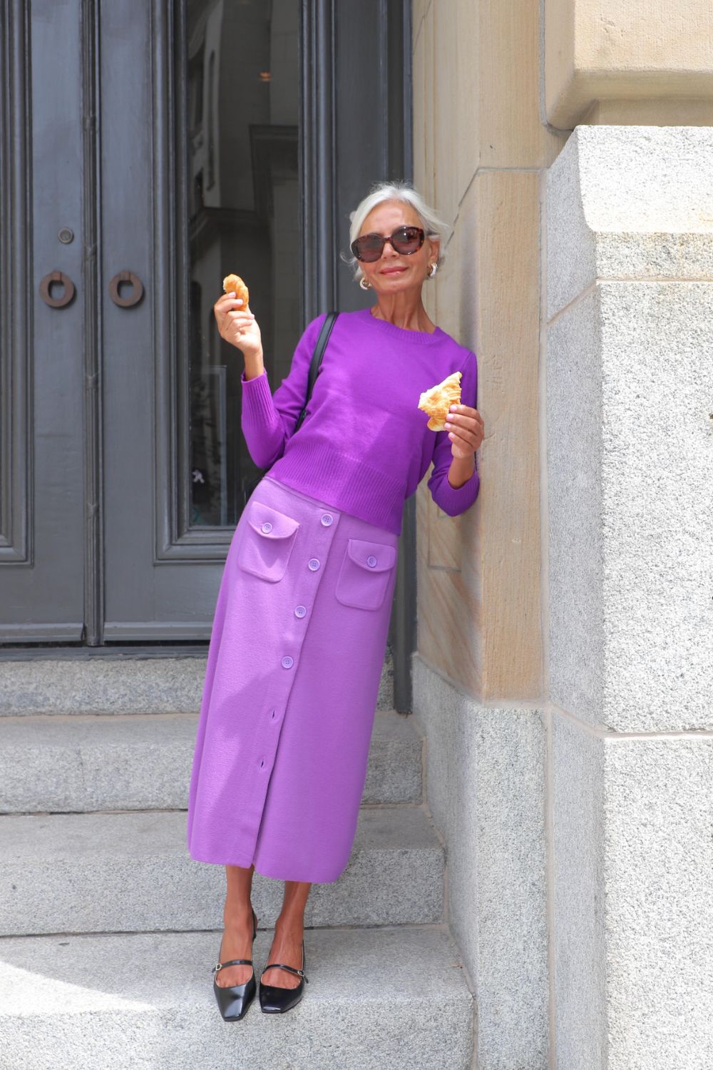 Purple Skirt Outfits Discover the best purple skirt outfit ideas with chic, colorful, and wearable styling inspiration. From casual looks to bold, statement outfits, learn how to style a purple skirt for any season or occasion. Purple Shirt Outfit Women, Purple Shirt Outfit Men Casual, Dark Purple Shirt Outfit, Light Purple Shirt Outfit, Purple Button Up Shirt Outfit, Purple Long Sleeve Shirt Outfit, Outfit With Purple Shirt, Purple Striped Shirt Outfit, Purple Button Down Shirt Outfit, Purple Shirt And Jeans Outfit, Purple Shirt Outfit Women Casual, Purple Satin Shirt Outfit, Purple Shirt Black Pants Outfit