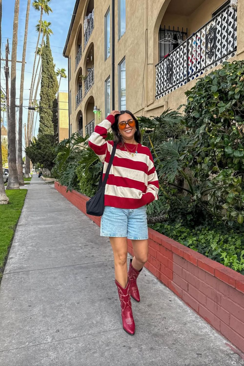 Get inspired with chic red cowboy boots outfit ideas — from denim minis and cozy knits to edgy leather looks. Perfect for festivals, brunch, or city strolls, these bold western-inspired outfits make every look pop with confidence and style. Get inspired with chic red cowboy boots outfit ideas — from denim minis and cozy knits to edgy leather looks. Perfect for festivals, brunch, or city strolls, these bold western-inspired outfits make every look pop with confidence and style.Red Cowboy Boots Outfit Winter, Red Cowboy Boots Outfit Concert, Red Cowboy Boots Outfit Fall, Red Cowboy Boots Outfit Summer, Outfit With Red Cowboy Boots, Red Dress Cowboy Boots Outfit, Red Cowboy Boots Outfit Jeans, Cowboy Boots Red Outfit, Short Red Cowboy Boots Outfit, Dark Red Cowboy Boots Outfit, Tall Red Cowboy Boots Outfit, Red Cowboy Boots Outfit Aesthetic