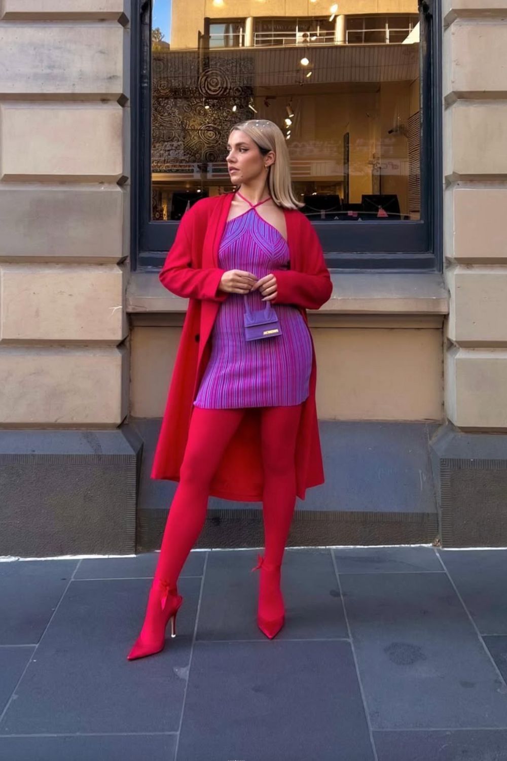 Discover 20+ chic red tights outfit ideas for autumn and winter. From trench coats to sequins and cozy knits, explore stylish ways to wear red tights for everyday looks, parties, and holiday outfits. Perfect inspo for Pinterest and fashion lovers.Red Tights Outfit Winter, Red Lace Tights Outfit, Outfit With Red Tights, Dark Red Tights Outfit, Red Stockings Outfit Tights, Red Tights Outfit Aesthetic, Red Tights Christmas Outfit, Red Skirt With Black Tights Outfit, Red Fishnet Tights Outfit Discover 20+ chic red tights outfit ideas for autumn and winter. From trench coats to sequins and cozy knits, explore stylish ways to wear red tights for everyday looks, parties, and holiday outfits. Perfect inspo for Pinterest and fashion lovers.Red Tights Outfit Winter, Red Lace Tights Outfit, Outfit With Red Tights, Dark Red Tights Outfit, Red Stockings Outfit Tights, Red Tights Outfit Aesthetic, Red Tights Christmas Outfit, Red Skirt With Black Tights Outfit, Red Fishnet Tights Outfit