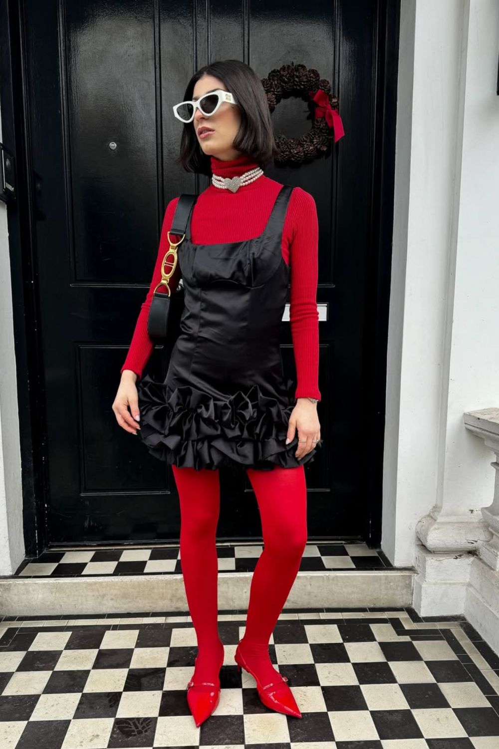 Discover 20+ chic red tights outfit ideas for autumn and winter. From trench coats to sequins and cozy knits, explore stylish ways to wear red tights for everyday looks, parties, and holiday outfits. Perfect inspo for Pinterest and fashion lovers.Red Tights Outfit Winter, Red Lace Tights Outfit, Outfit With Red Tights, Dark Red Tights Outfit, Red Stockings Outfit Tights, Red Tights Outfit Aesthetic, Red Tights Christmas Outfit, Red Skirt With Black Tights Outfit, Red Fishnet Tights Outfit Discover 20+ chic red tights outfit ideas for autumn and winter. From trench coats to sequins and cozy knits, explore stylish ways to wear red tights for everyday looks, parties, and holiday outfits. Perfect inspo for Pinterest and fashion lovers.Red Tights Outfit Winter, Red Lace Tights Outfit, Outfit With Red Tights, Dark Red Tights Outfit, Red Stockings Outfit Tights, Red Tights Outfit Aesthetic, Red Tights Christmas Outfit, Red Skirt With Black Tights Outfit, Red Fishnet Tights Outfit