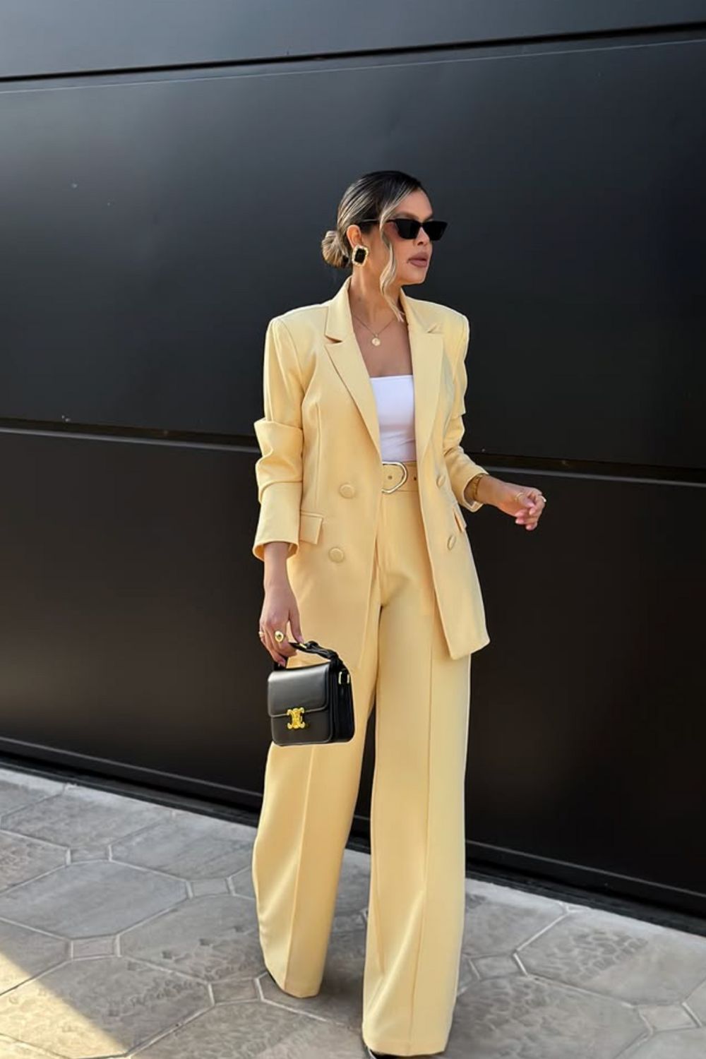 Discover chic yellow blazer outfit ideas with tailored suits, bold color-blocking, casual denim looks, and elegant monochrome styles. Get styling tips and fresh inspiration for creating standout yellow blazer outfits for any season.Yellow Blazer Outfit Classy, Mustard Yellow Blazer Outfit, Yellow Blazer Outfit Casual, Yellow Blazer Outfit Business, Light Yellow Blazer Outfit, Pastel Yellow Blazer Outfit, Yellow Linen Blazer Outfit, Pale Yellow Blazer Outfit, Neon Yellow Blazer Outfit, Lemon Yellow Blazer Outfit, Bright Yellow Blazer Outfit, Yellow Blazer Black Pants Outfit Discover chic yellow blazer outfit ideas with tailored suits, bold color-blocking, casual denim looks, and elegant monochrome styles. Get styling tips and fresh inspiration for creating standout yellow blazer outfits for any season.Yellow Blazer Outfit Classy, Mustard Yellow Blazer Outfit, Yellow Blazer Outfit Casual, Yellow Blazer Outfit Business, Light Yellow Blazer Outfit, Pastel Yellow Blazer Outfit, Yellow Linen Blazer Outfit, Pale Yellow Blazer Outfit, Neon Yellow Blazer Outfit, Lemon Yellow Blazer Outfit, Bright Yellow Blazer Outfit, Yellow Blazer Black Pants Outfit
