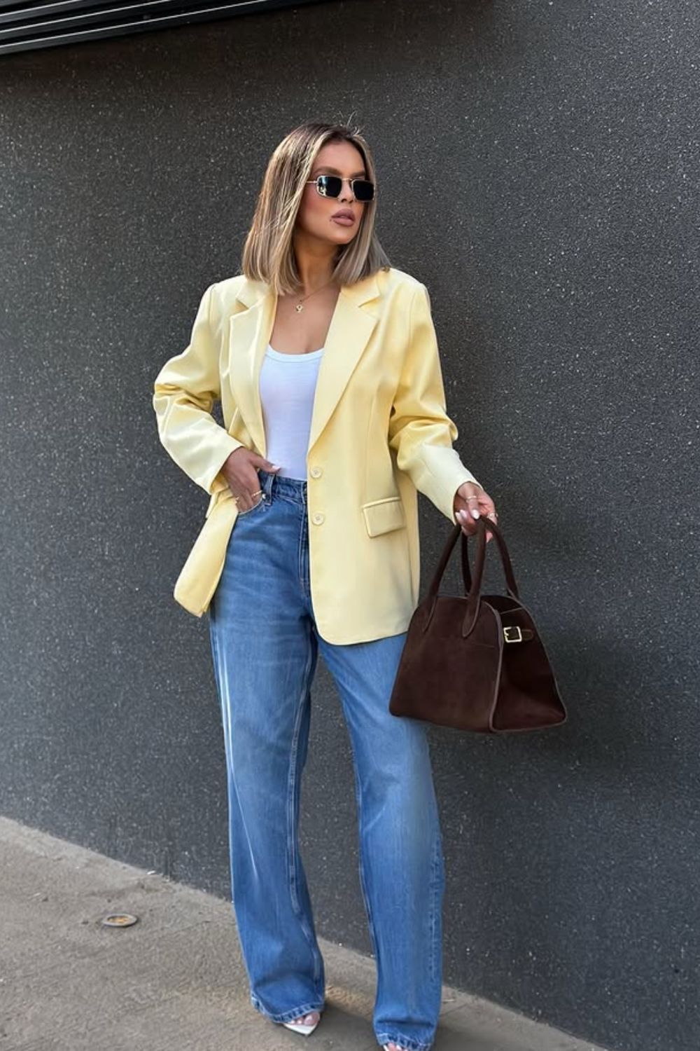 Discover chic yellow blazer outfit ideas with tailored suits, bold color-blocking, casual denim looks, and elegant monochrome styles. Get styling tips and fresh inspiration for creating standout yellow blazer outfits for any season.Yellow Blazer Outfit Classy, Mustard Yellow Blazer Outfit, Yellow Blazer Outfit Casual, Yellow Blazer Outfit Business, Light Yellow Blazer Outfit, Pastel Yellow Blazer Outfit, Yellow Linen Blazer Outfit, Pale Yellow Blazer Outfit, Neon Yellow Blazer Outfit, Lemon Yellow Blazer Outfit, Bright Yellow Blazer Outfit, Yellow Blazer Black Pants Outfit Discover chic yellow blazer outfit ideas with tailored suits, bold color-blocking, casual denim looks, and elegant monochrome styles. Get styling tips and fresh inspiration for creating standout yellow blazer outfits for any season.Yellow Blazer Outfit Classy, Mustard Yellow Blazer Outfit, Yellow Blazer Outfit Casual, Yellow Blazer Outfit Business, Light Yellow Blazer Outfit, Pastel Yellow Blazer Outfit, Yellow Linen Blazer Outfit, Pale Yellow Blazer Outfit, Neon Yellow Blazer Outfit, Lemon Yellow Blazer Outfit, Bright Yellow Blazer Outfit, Yellow Blazer Black Pants Outfit