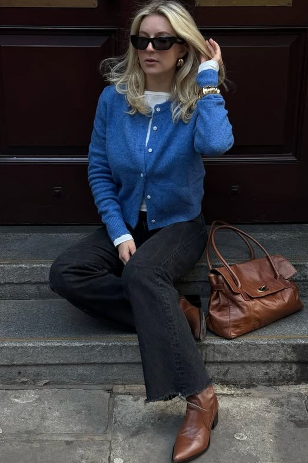Chic blue cardigan outfit ideas styled for every season. Discover how to wear a blue cardigan with skirts, denim, trousers, and bold accessories for effortless, fashion-editor–approved looks.Blue Cardigan Outfit, Navy Blue Cardigan Outfit, Light Blue Cardigan Outfit, Dark Blue Cardigan Outfit, Baby Blue Cardigan Outfit, Blue Cardigan Outfit Aesthetic, Royal Blue Cardigan Outfit, Sky Blue Cardigan Outfit, Blue Dress With Cardigan, Blue Crochet Cardigan, Long Blue Cardigan Outfit, Navy Blue Dress With Cardigan, How To Style Blue Cardigan, Blue Knit Cardigan Outfit, Cobalt Blue Cardigan Outfit