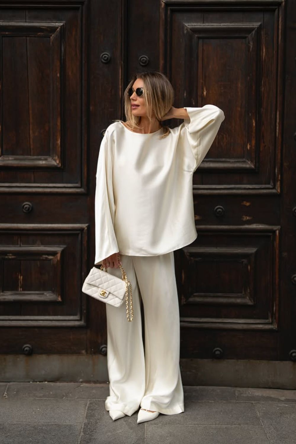 Discover chic satin pants outfit ideas with cozy knits, elegant monochrome looks, bold colour pairings, and effortless street-style inspiration. Perfect for elevating your wardrobe with stylish, versatile, and modern satin pant ensembles.Satin Pants Outfit, Black Satin Pants Outfit, Satin Cargo Pants Outfit, Satin Pants Outfit Classy, Satin Pants Outfit Casual, Brown Satin Pants Outfit, Satin Wide Leg Pants Outfit, Green Satin Pants Outfit, White Satin Pants Outfit, Blue Satin Pants Outfit, Pink Satin Pants Outfit, Satin Pants Outfit Winter, Black Satin Cargo Pants Outfit, Wide Leg Satin Pants Outfit, Black Satin Pants Outfit Classy Discover chic satin pants outfit ideas with cozy knits, elegant monochrome looks, bold colour pairings, and effortless street-style inspiration. Perfect for elevating your wardrobe with stylish, versatile, and modern satin pant ensembles.Satin Pants Outfit, Black Satin Pants Outfit, Satin Cargo Pants Outfit, Satin Pants Outfit Classy, Satin Pants Outfit Casual, Brown Satin Pants Outfit, Satin Wide Leg Pants Outfit, Green Satin Pants Outfit, White Satin Pants Outfit, Blue Satin Pants Outfit, Pink Satin Pants Outfit, Satin Pants Outfit Winter, Black Satin Cargo Pants Outfit, Wide Leg Satin Pants Outfit, Black Satin Pants Outfit Classy