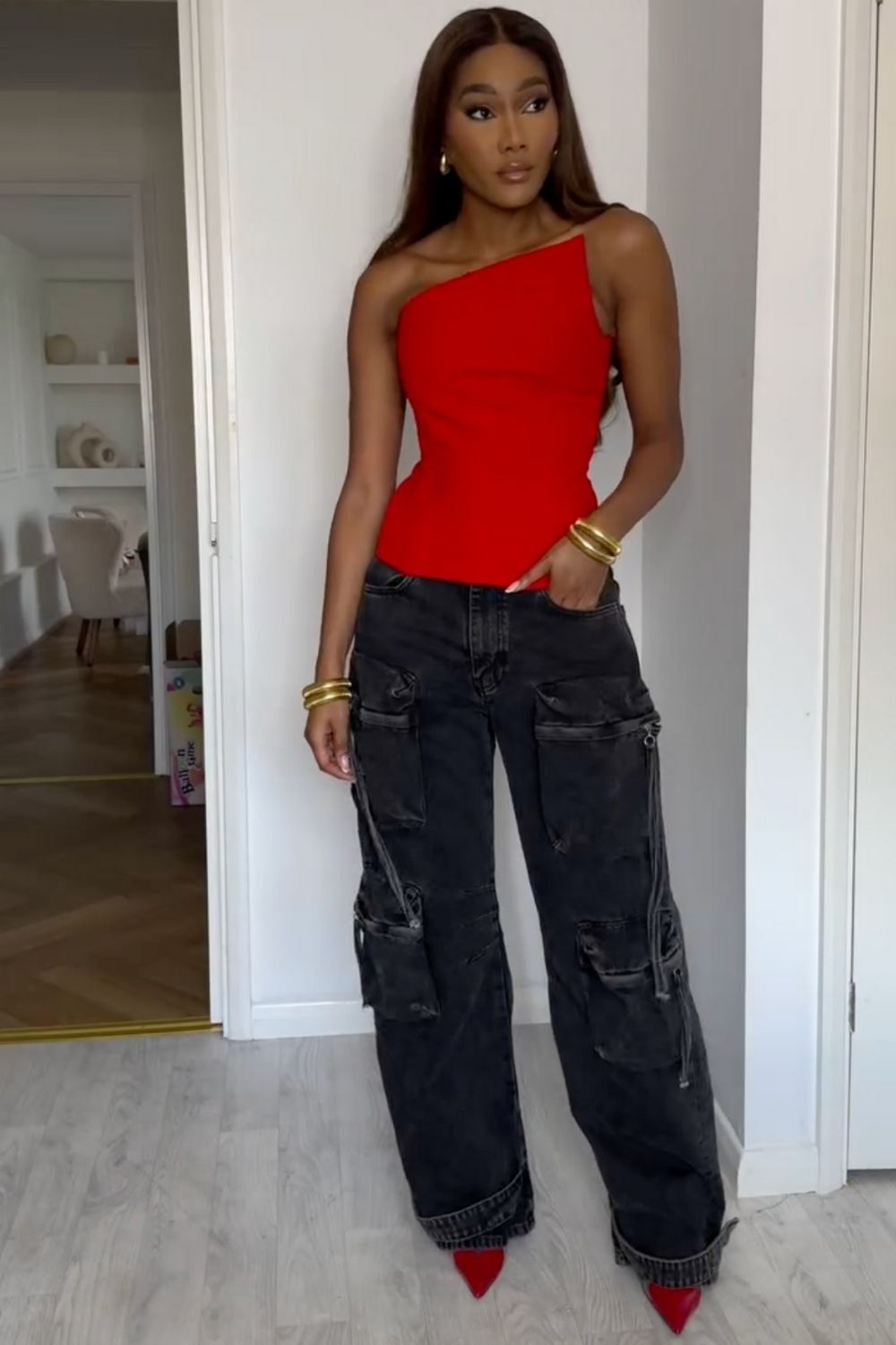 Chic black cargo pants outfit ideas for every style — from casual streetwear to elevated, fashion-editor looks. Discover how to style black cargo pants with blazers, knits, sneakers, and statement tops for effortless outfits.Cargo Pants Outfit Black Women, Black Cargo Jeans Outfit, Black Cargo Outfit, Black Cargo Pants Outfit Women Casual, Cargo Skirt Outfit Black Women, Black Cargo Pants Outfit Baddie, Black Cargo Pants Outfit Women, Cargo Black Pants Outfit, Black Cargo Pants Outfit Winter, Cargo Jeans Outfit Black Women, Black Cargo Pants Outfit Casual, Black Cargo Pants Outfit Street Style, Black Cargo Sweatpants Outfit, Outfit Ideas With Black Cargo Pants, Black Baggy Cargo Pants Outfit, Baggy Black Cargo Pants Outfit, Black Cargo Pants Outfit Summer