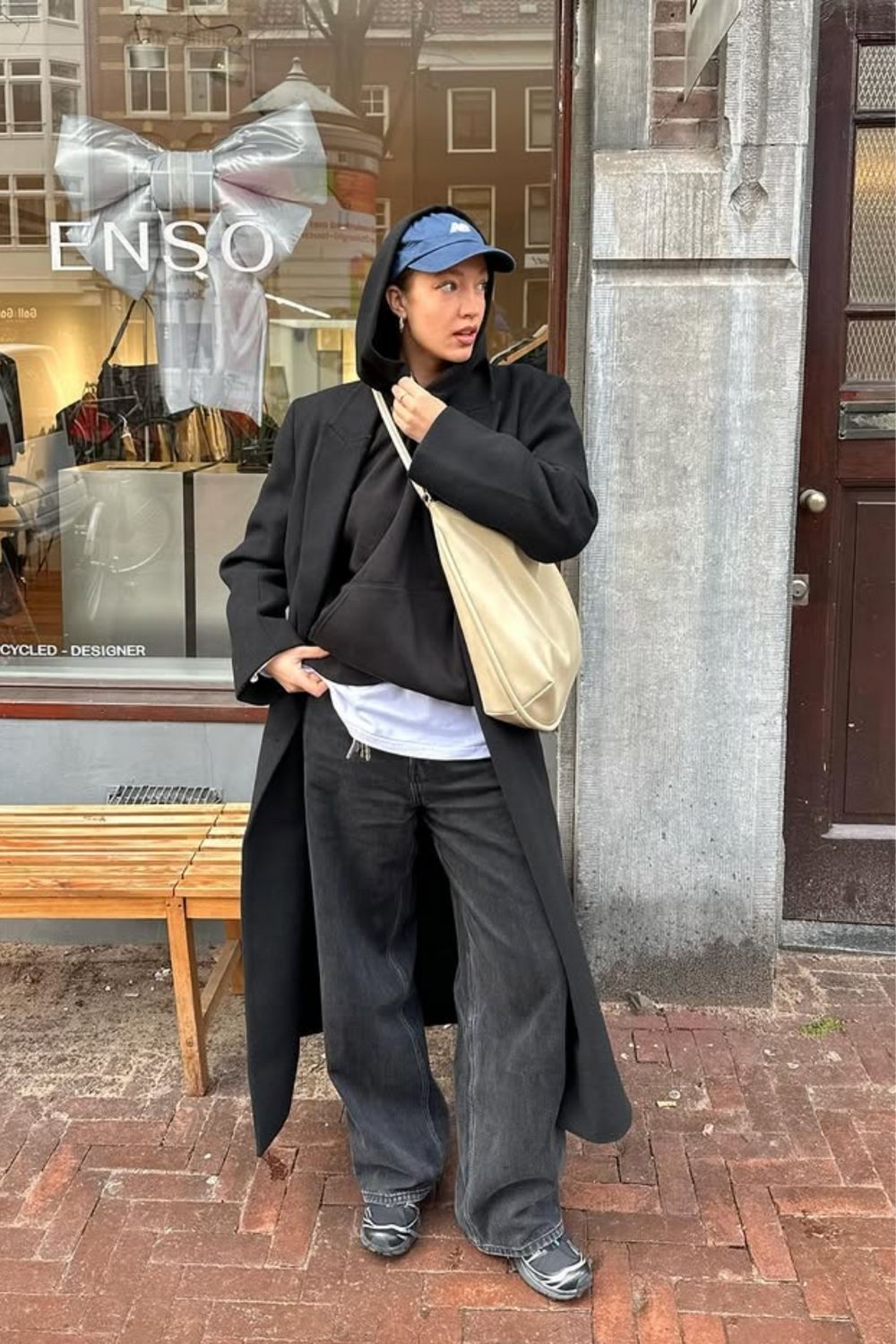 Discover stylish black hoodie outfit ideas that feel effortless and elevated. From casual street style to chic layered looks, learn how to style a black hoodie for every season and occasion. Black Zip Up Hoodie Outfit, Black Hoodie Outfit Aesthetic, Black Essentials Hoodie Outfit, Hoodie Outfit Black Women, Essentials Hoodie Outfit Women Black, Black Zipper Hoodie Outfit, Black Hoodie Outfit Casual, Black Nike Hoodie Outfit, Black Hoodie Outfit Women, Black Zip Hoodie Outfit, Outfit With Black Hoodie, Black Hoodie And Jeans Outfit, Black Gap Hoodie Outfit, Black Hoodie Outfit Ideas, Hijab, Oversized Red Hoodie Outfit, Essentials Hoodie Outfit, Zip Up Hoodie Outfit, Cropped Hoodie Outfit, Baggy Hoodie Outfit, Leggings And Hoodie Outfit, Skirt And Hoodie Outfit, Cute Hoodie Outfit