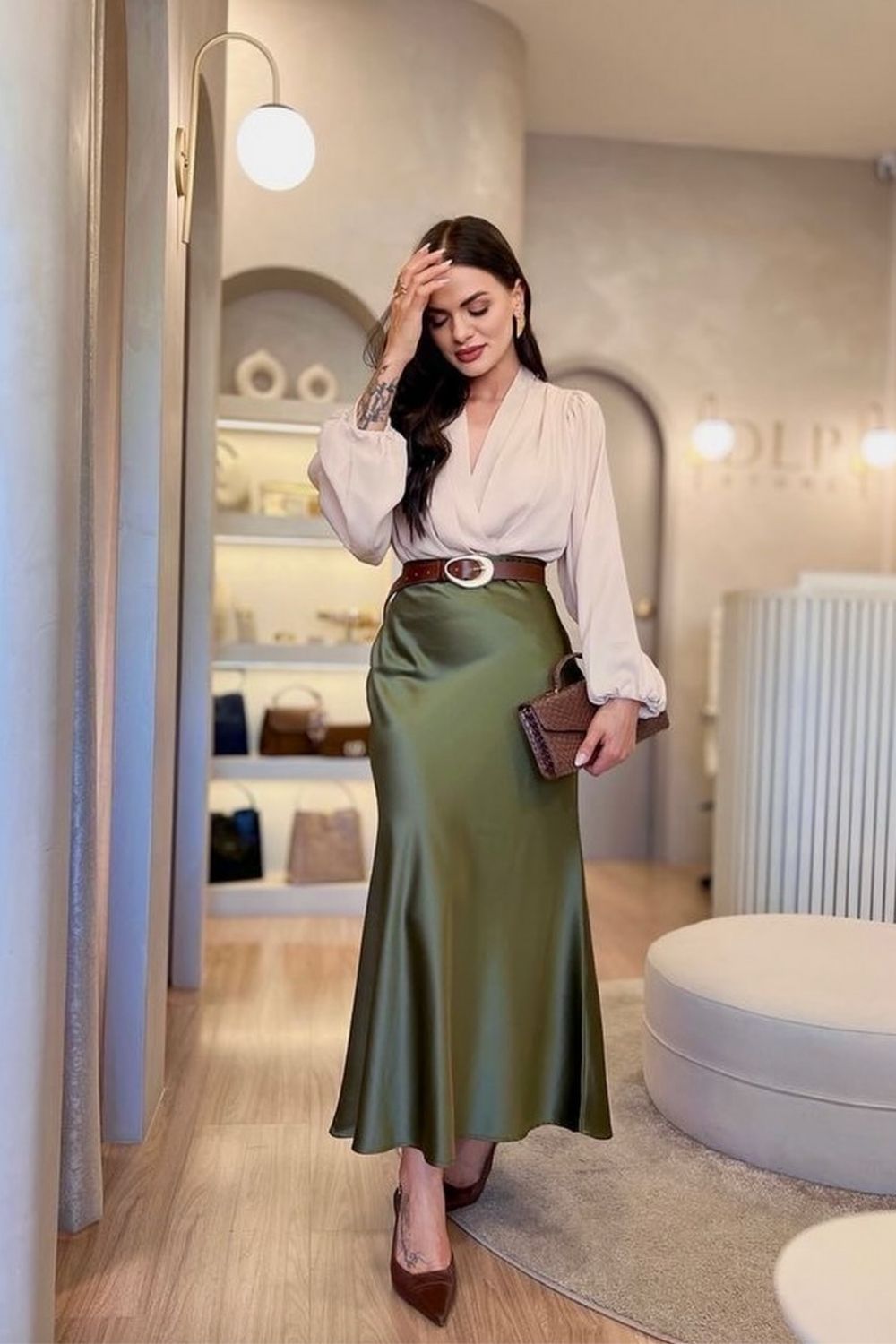 Green satin skirt outfit ideas you’ll love—featuring casual, work, date night, and chic everyday looks. Discover easy ways to style a green satin skirt with knits, blazers, sneakers, and heels for any season.Olive Green Satin Skirt Outfit, Dark Green Satin Skirt Outfit Winter, Green Satin Skirt Outfit Summer, Green Satin Midi Skirt Outfit, Emerald Green Satin Skirt Outfit, Sage Green Satin Skirt Outfit, Green Satin Maxi Skirt Outfit, Long Green Satin Skirt Outfit, Long Satin Skirt Outfit, Lime Green Satin Skirt Outfit Classy, Satin Skirt Outfit Winter, Satin Skirt Outfit Summer, Satin Maxi Skirt Outfit, Satin Skirt Outfit Casual, Satin Skirt Outfit Hijab, Satin Skirt Outfit Elegant, Satin Skirt Winter Outfit, Maxi Satin Skirt Outfit, Midi Satin Skirt Outfit, Satin Long Skirt Outfit Green satin skirt outfit ideas you’ll love—featuring casual, work, date night, and chic everyday looks. Discover easy ways to style a green satin skirt with knits, blazers, sneakers, and heels for any season.Olive Green Satin Skirt Outfit, Dark Green Satin Skirt Outfit Winter, Green Satin Skirt Outfit Summer, Green Satin Midi Skirt Outfit, Emerald Green Satin Skirt Outfit, Sage Green Satin Skirt Outfit, Green Satin Maxi Skirt Outfit, Long Green Satin Skirt Outfit, Long Satin Skirt Outfit, Lime Green Satin Skirt Outfit Classy, Satin Skirt Outfit Winter, Satin Skirt Outfit Summer, Satin Maxi Skirt Outfit, Satin Skirt Outfit Casual, Satin Skirt Outfit Hijab, Satin Skirt Outfit Elegant, Satin Skirt Winter Outfit, Maxi Satin Skirt Outfit, Midi Satin Skirt Outfit, Satin Long Skirt Outfit