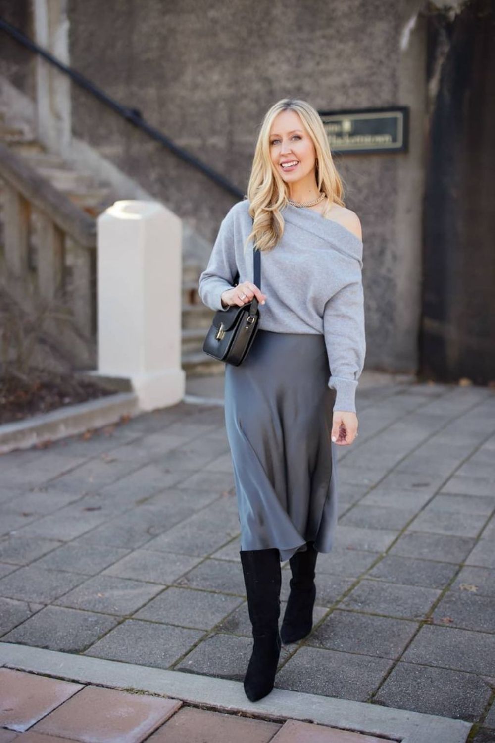Chic grey satin skirt outfit ideas for every season. Discover how to style a grey satin skirt with knits, blazers, shirts, sneakers, and heels for effortless, elegant, everyday looks. Grey Satin Skirt Outfit, Long Satin Skirt Outfit, Satin Skirt Outfit Classy, Satin Skirt Outfit Winter, Satin Skirt Outfit Summer, Satin Maxi Skirt Outfit, Satin Skirt Outfit Casual, Satin Skirt Outfit Hijab, Satin Skirt Outfit Elegant, Satin Skirt Winter Outfit, Maxi Satin Skirt Outfit, Midi Satin Skirt Outfit, Satin Long Skirt Outfit Chic grey satin skirt outfit ideas for every season. Discover how to style a grey satin skirt with knits, blazers, shirts, sneakers, and heels for effortless, elegant, everyday looks. Grey Satin Skirt Outfit, Long Satin Skirt Outfit, Satin Skirt Outfit Classy, Satin Skirt Outfit Winter, Satin Skirt Outfit Summer, Satin Maxi Skirt Outfit, Satin Skirt Outfit Casual, Satin Skirt Outfit Hijab, Satin Skirt Outfit Elegant, Satin Skirt Winter Outfit, Maxi Satin Skirt Outfit, Midi Satin Skirt Outfit, Satin Long Skirt Outfit