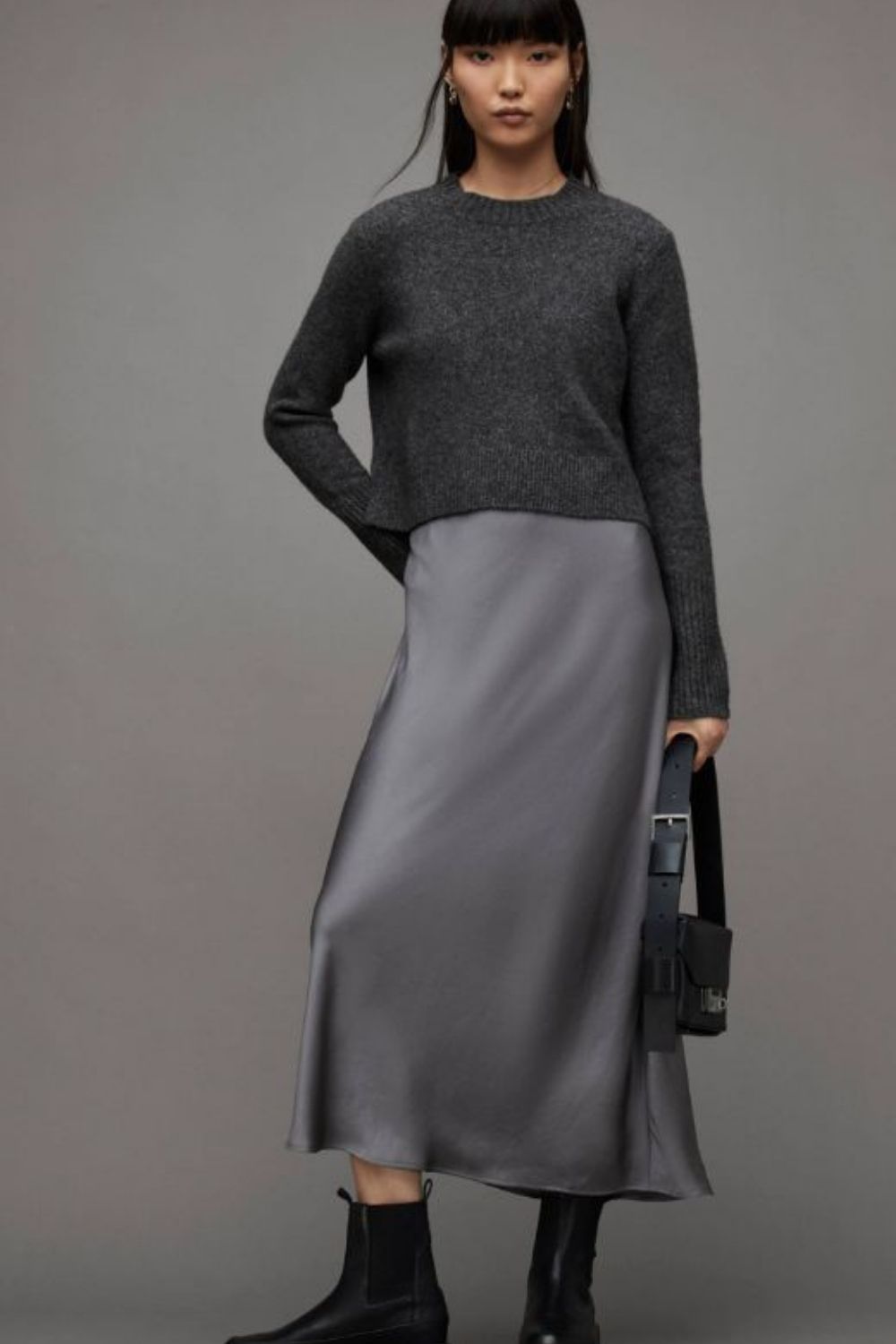 Chic grey satin skirt outfit ideas for every season. Discover how to style a grey satin skirt with knits, blazers, shirts, sneakers, and heels for effortless, elegant, everyday looks. Grey Satin Skirt Outfit, Long Satin Skirt Outfit, Satin Skirt Outfit Classy, Satin Skirt Outfit Winter, Satin Skirt Outfit Summer, Satin Maxi Skirt Outfit, Satin Skirt Outfit Casual, Satin Skirt Outfit Hijab, Satin Skirt Outfit Elegant, Satin Skirt Winter Outfit, Maxi Satin Skirt Outfit, Midi Satin Skirt Outfit, Satin Long Skirt Outfit Chic grey satin skirt outfit ideas for every season. Discover how to style a grey satin skirt with knits, blazers, shirts, sneakers, and heels for effortless, elegant, everyday looks. Grey Satin Skirt Outfit, Long Satin Skirt Outfit, Satin Skirt Outfit Classy, Satin Skirt Outfit Winter, Satin Skirt Outfit Summer, Satin Maxi Skirt Outfit, Satin Skirt Outfit Casual, Satin Skirt Outfit Hijab, Satin Skirt Outfit Elegant, Satin Skirt Winter Outfit, Maxi Satin Skirt Outfit, Midi Satin Skirt Outfit, Satin Long Skirt Outfit
