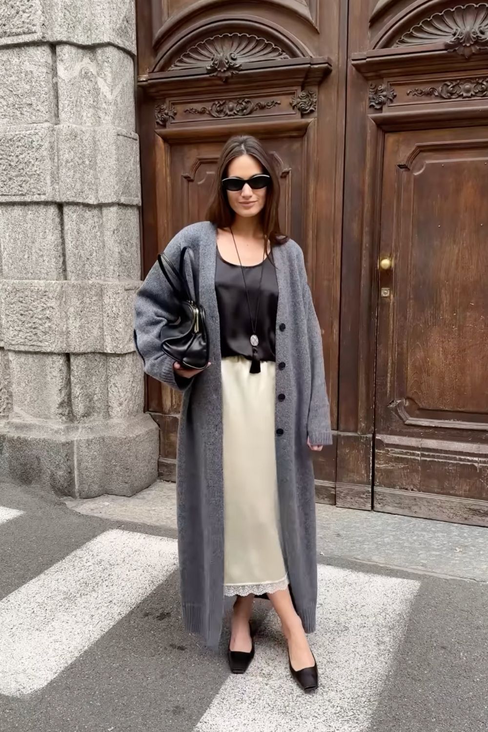 Discover chic long cardigan outfit ideas for every season, from casual everyday looks to polished, fashion-forward styles. Get inspired with cozy layers, modern silhouettes, and effortless styling tips. Long Black Cardigan Outfit, Long Grey Cardigan Outfit, Long Cardigan Outfit Winter Casual, Black Long Cardigan Outfit, Long Cardigan Outfit Fall, Long Beige Cardigan Outfit, Long Cardigan Outfit Hijab, Long Brown Cardigan Outfit, Long Cardigan Outfit Black Women, Long Cardigan Outfit Work, White Long Cardigan Outfit, Long Gray Cardigan Outfit, Grey Long Cardigan Outfit, Long Green Cardigan Outfit, Long Cream Cardigan Outfit, Long Knit Cardigan Outfit, Long Skirt And Cardigan Outfit, Long Dress And Cardigan Outfit, Beige Long Cardigan Outfit