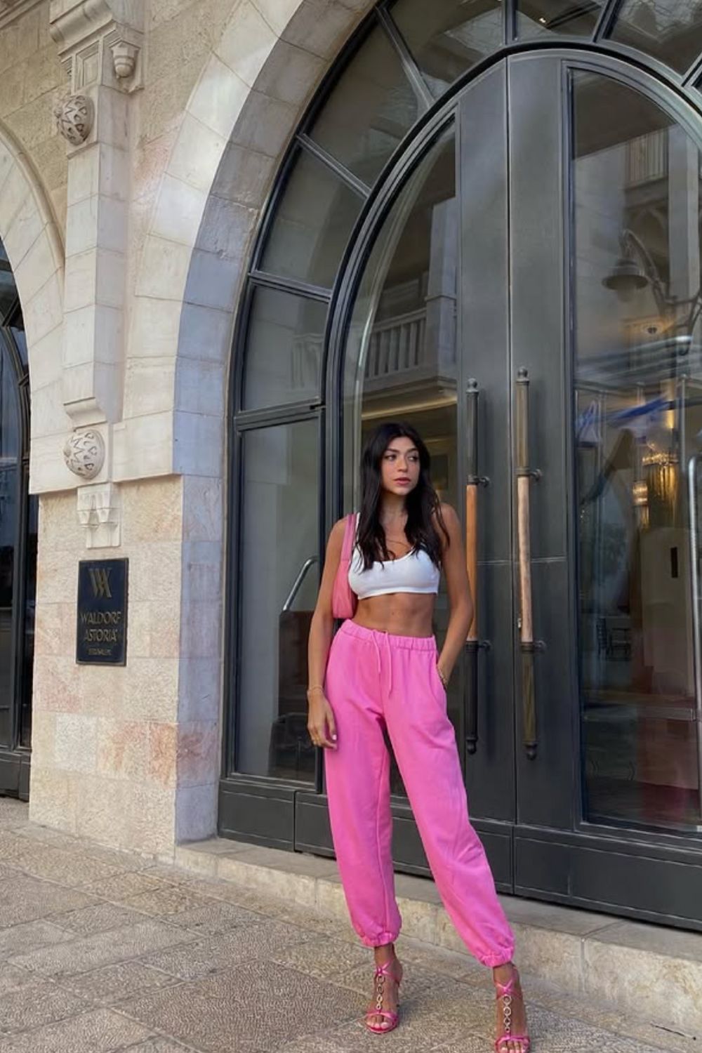 Pink sweatpants outfit ideas that blend comfort with high-fashion style. From blazers and heels to sneakers and cozy layers, discover chic ways to style pink sweatpants for everyday wear, travel, and elevated street style. Pink Sweatpants Outfit Winter, Hot Pink Sweatpants Outfit, Light Pink Sweatpants Outfit, Sweatpants Outfit Pink, Pink Nike Sweatpants Outfit, Sweatpants Pink Outfit, Pink Sweatpants Outfit Aesthetic, Victoria Secret Pink Sweatpants Outfit, Baggy Sweatpants Outfit, Wide Leg Sweatpants Outfit, Cute Sweatpants Outfit, Sweatpants Outfit For School, Cargo Sweatpants Outfit, Outfit Ideas Sweatpants, Nike Sweatpants Outfit, Sweatpants Outfit Black Women, Sweatpants Outfit Winter, Sweatpants Outfit Aesthetic, Flare Sweatpants Outfit Pink sweatpants outfit ideas that blend comfort with high-fashion style. From blazers and heels to sneakers and cozy layers, discover chic ways to style pink sweatpants for everyday wear, travel, and elevated street style. Pink Sweatpants Outfit Winter, Hot Pink Sweatpants Outfit, Light Pink Sweatpants Outfit, Sweatpants Outfit Pink, Pink Nike Sweatpants Outfit, Sweatpants Pink Outfit, Pink Sweatpants Outfit Aesthetic, Victoria Secret Pink Sweatpants Outfit, Baggy Sweatpants Outfit, Wide Leg Sweatpants Outfit, Cute Sweatpants Outfit, Sweatpants Outfit For School, Cargo Sweatpants Outfit, Outfit Ideas Sweatpants, Nike Sweatpants Outfit, Sweatpants Outfit Black Women, Sweatpants Outfit Winter, Sweatpants Outfit Aesthetic, Flare Sweatpants Outfit