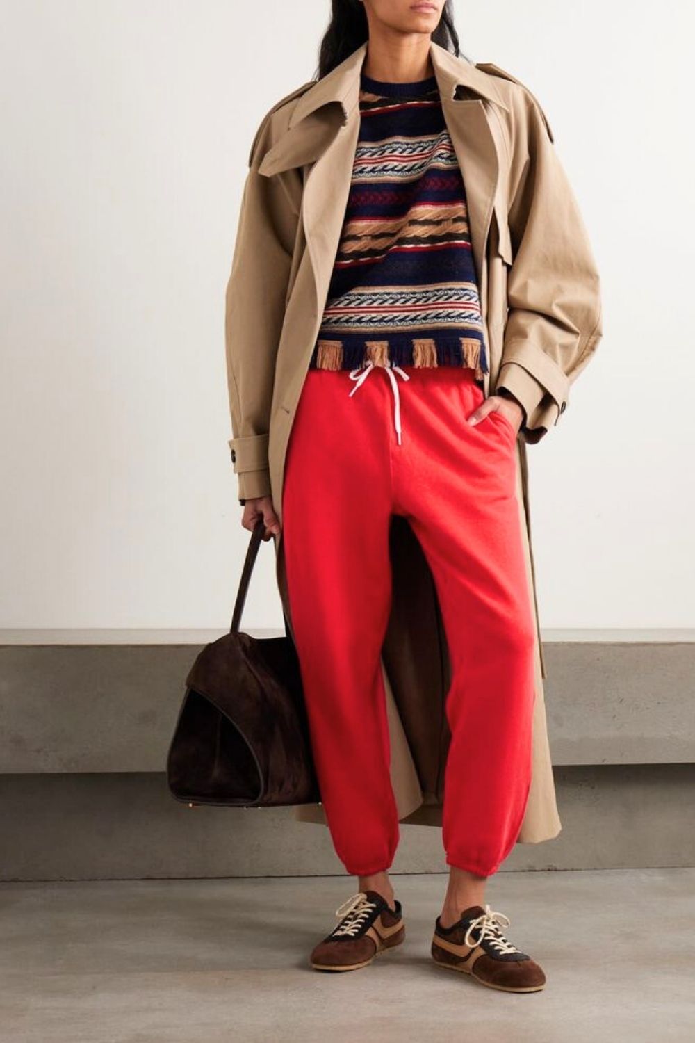 Outfit ideas you’ll actually want to wear. Discover how to style red sweatpants for casual days, street style moments, and elevated off-duty looks with ease. Red Sweatpants Outfit, Dark Red Sweatpants Outfit, Red Brandy Sweatpants Outfit, Red Nike Sweatpants Outfit, Baggy Sweatpants Outfit, Wide Leg Sweatpants Outfit, Cute Sweatpants Outfit, Sweatpants Outfit For School, Cargo Sweatpants Outfit, Outfit Ideas Sweatpants, Nike Sweatpants Outfit, Sweatpants Outfit Black Women, Sweatpants Outfit Winter, Sweatpants Outfit Aesthetic, Flare Sweatpants Outfit