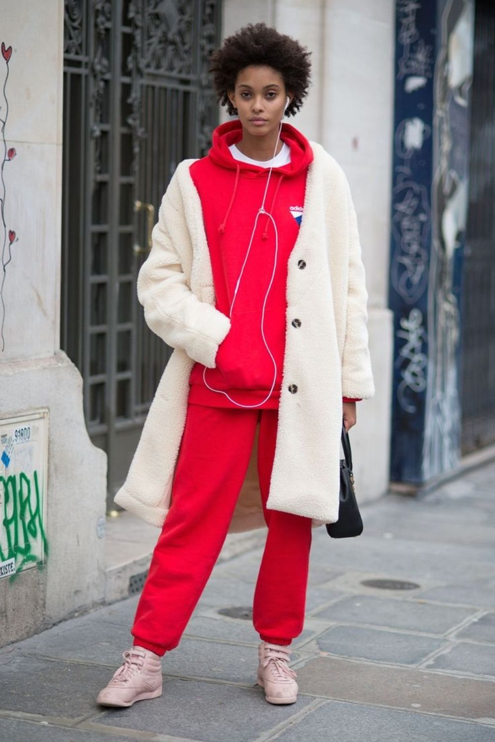 Outfit ideas you’ll actually want to wear. Discover how to style red sweatpants for casual days, street style moments, and elevated off-duty looks with ease. Red Sweatpants Outfit, Dark Red Sweatpants Outfit, Red Brandy Sweatpants Outfit, Red Nike Sweatpants Outfit, Baggy Sweatpants Outfit, Wide Leg Sweatpants Outfit, Cute Sweatpants Outfit, Sweatpants Outfit For School, Cargo Sweatpants Outfit, Outfit Ideas Sweatpants, Nike Sweatpants Outfit, Sweatpants Outfit Black Women, Sweatpants Outfit Winter, Sweatpants Outfit Aesthetic, Flare Sweatpants Outfit