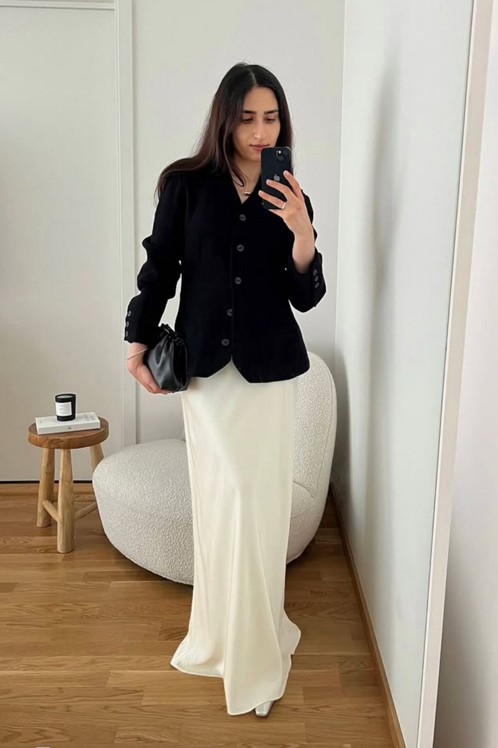 Discover chic white satin skirt outfit ideas for every season, from casual everyday looks to elegant evening styles. Learn how to style a white satin skirt with knits, blazers, sneakers, and heels for effortless, polished outfits. Satin White Skirt Outfit, White Satin Skirt Outfit Winter, White Satin Skirt Outfit Summer, Off White Satin Skirt Outfit, White Satin Maxi Skirt Outfit, White Satin Midi Skirt Outfit, Long White Satin Skirt Outfit, Short White Satin Skirt Outfit, Long Satin Skirt Outfit, Satin Skirt Outfit Classy, Satin Skirt Outfit Winter, Satin Skirt Outfit Summer, Satin Maxi Skirt Outfit, Satin Skirt Outfit Casual, Satin Skirt Outfit Hijab, Satin Skirt Outfit Elegant, Satin Skirt Winter Outfit, Maxi Satin Skirt Outfit, Midi Satin Skirt Outfit, Satin Long Skirt Outfit