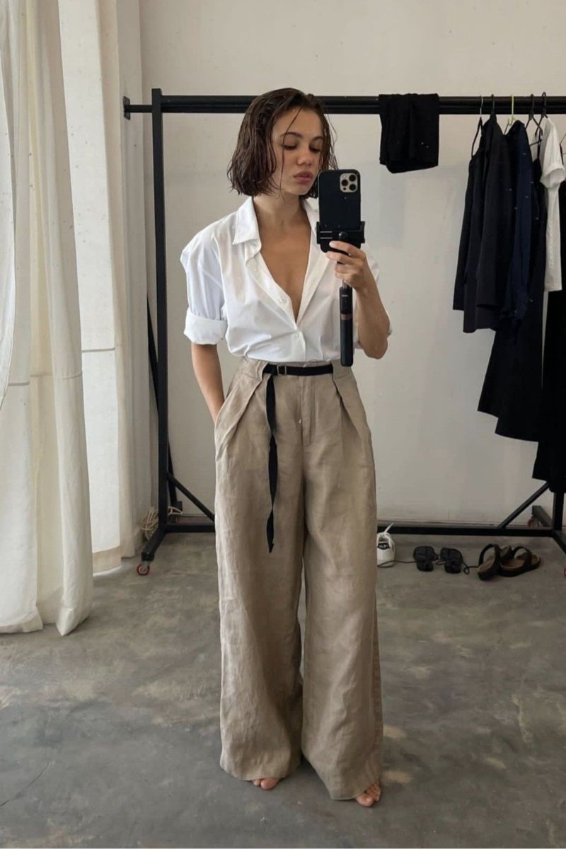 Discover chic and effortless ways to style beige linen pants with these versatile outfit ideas. From casual daytime looks to elevated, polished ensembles, this guide breaks down how to wear linen pants with ease, including styling tips, outfit inspiration, and must-have accessories to complete every look. Beige Linen Pants Outfit, Beige Linen Pants Outfit Summer, Beige Linen Pants Outfit Women Summer, Beige Linen Pants Outfit Summer Casual, Beige Linen Pants Outfit Casual, Beige Linen Pants Outfit Hijab, Beige Linen Pants Outfit Spring, Beige Linen Pants Green Shirt Outfit, Beige Linen Pants Outfit Work, Beige Linen Pants Styling, Beige Linen Pants With Black Top, With White Top, With Blue Shirt, With Pink Shirt, With Green Top With Sweater Discover chic and effortless ways to style beige linen pants with these versatile outfit ideas. From casual daytime looks to elevated, polished ensembles, this guide breaks down how to wear linen pants with ease, including styling tips, outfit inspiration, and must-have accessories to complete every look. Beige Linen Pants Outfit, Beige Linen Pants Outfit Summer, Beige Linen Pants Outfit Women Summer, Beige Linen Pants Outfit Summer Casual, Beige Linen Pants Outfit Casual, Beige Linen Pants Outfit Hijab, Beige Linen Pants Outfit Spring, Beige Linen Pants Green Shirt Outfit, Beige Linen Pants Outfit Work, Beige Linen Pants Styling, Beige Linen Pants With Black Top, With White Top, With Blue Shirt, With Pink Shirt, With Green Top With Sweater