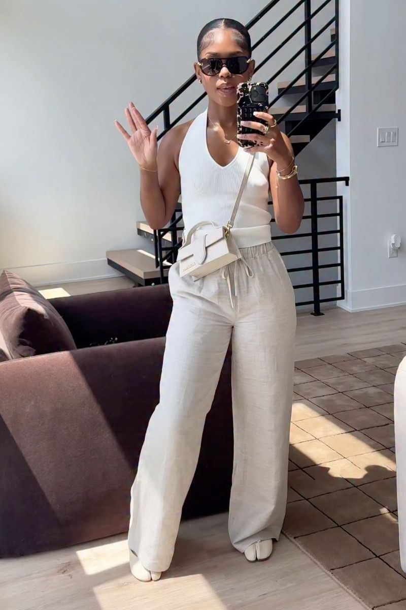 Discover chic and effortless ways to style beige linen pants with these versatile outfit ideas. From casual daytime looks to elevated, polished ensembles, this guide breaks down how to wear linen pants with ease, including styling tips, outfit inspiration, and must-have accessories to complete every look. Beige Linen Pants Outfit, Beige Linen Pants Outfit Summer, Beige Linen Pants Outfit Women Summer, Beige Linen Pants Outfit Summer Casual, Beige Linen Pants Outfit Casual, Beige Linen Pants Outfit Hijab, Beige Linen Pants Outfit Spring, Beige Linen Pants Green Shirt Outfit, Beige Linen Pants Outfit Work, Beige Linen Pants Styling, Beige Linen Pants With Black Top, With White Top, With Blue Shirt, With Pink Shirt, With Green Top With Sweater Discover chic and effortless ways to style beige linen pants with these versatile outfit ideas. From casual daytime looks to elevated, polished ensembles, this guide breaks down how to wear linen pants with ease, including styling tips, outfit inspiration, and must-have accessories to complete every look. Beige Linen Pants Outfit, Beige Linen Pants Outfit Summer, Beige Linen Pants Outfit Women Summer, Beige Linen Pants Outfit Summer Casual, Beige Linen Pants Outfit Casual, Beige Linen Pants Outfit Hijab, Beige Linen Pants Outfit Spring, Beige Linen Pants Green Shirt Outfit, Beige Linen Pants Outfit Work, Beige Linen Pants Styling, Beige Linen Pants With Black Top, With White Top, With Blue Shirt, With Pink Shirt, With Green Top With Sweater