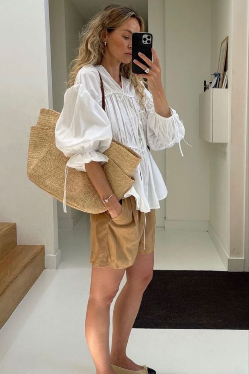 Discover effortlessly chic beige shorts outfit ideas that elevate your everyday style. From tailored looks and casual streetwear to polished blazer pairings and statement pieces, this guide shows you exactly how to style beige shorts for any occasion with modern, fashion-forward confidence. Beige Shorts Outfit, Beige Shorts Outfits Women, Beige Shorts Outfit Summer, Beige Shorts Outfits Women Casual, Beige Shorts Outfit Casual, Beige Shorts Outfits Women Winter, Beige Shorts Outfits Women Streetwear, Beige Shorts Outfit Aesthetic, Beige Shorts Outfit Summer Casual, Beige Shorts With Black Shirt, Beige Shorts With White Shirt, Beige Shorts With Black Top, Beige Shorts With Belt, Beige Shorts With Boots, Beige Shorts With Blue Shirt, Beige Shorts With Brown Top, Beige Shorts With Sneakers