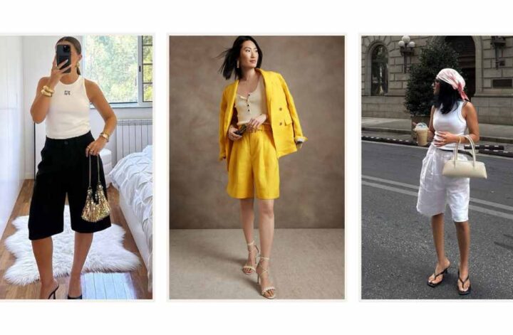 Discover chic and effortless Bermuda shorts outfit ideas you’ll actually want to wear. From tailored blazers to casual summer looks, this guide breaks down how to style Bermuda shorts for every occasion with modern, flattering outfit inspiration. Bermuda Shorts With Sneakers, Bermuda Shorts With Boots Outfit, Bermuda Shorts With Blazer, Bermuda Shorts With Shirt, Ankle Boots, What Top To Wear With Bermuda Shorts, What Top To Wear With Bermuda Shorts, What To Wear With Denim Bermuda Shorts, What To Wear With Navy Bermuda Shorts, What To Pair With Bermuda Shorts, What Can I Wear With Bermuda Shorts, What To Wear With White Bermuda Shorts, Bermuda Shorts Outfit Women, Bermuda Shorts Outfit Street Styles, Bermuda Shorts Outfit Women Summer, Bermuda Shorts Styling, Bermuda Shorts Outfit Spring