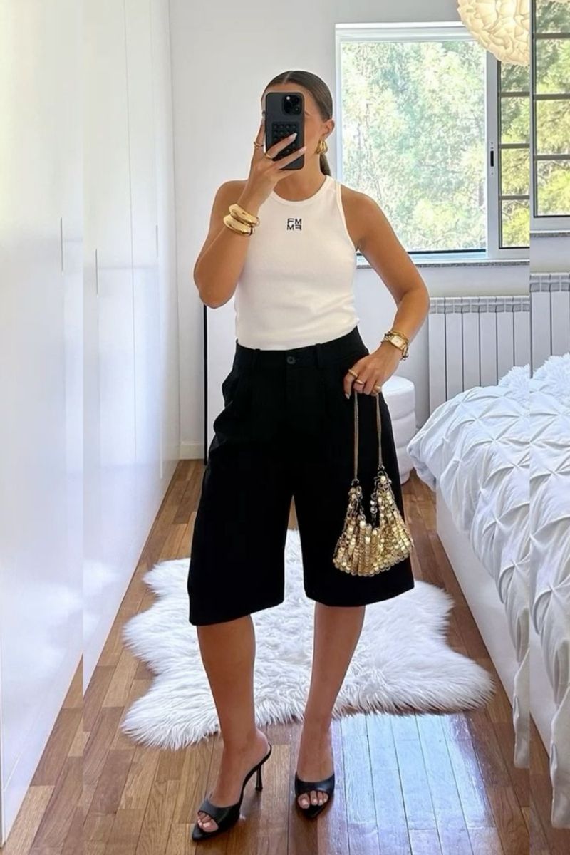 Discover chic and effortless Bermuda shorts outfit ideas you’ll actually want to wear. From tailored blazers to casual summer looks, this guide breaks down how to style Bermuda shorts for every occasion with modern, flattering outfit inspiration. Bermuda Shorts With Sneakers, Bermuda Shorts With Boots Outfit, Bermuda Shorts With Blazer, Bermuda Shorts With Shirt, Ankle Boots, What Top To Wear With Bermuda Shorts, What Top To Wear With Bermuda Shorts, What To Wear With Denim Bermuda Shorts, What To Wear With Navy Bermuda Shorts, What To Pair With Bermuda Shorts, What Can I Wear With Bermuda Shorts, What To Wear With White Bermuda Shorts, Bermuda Shorts Outfit Women, Bermuda Shorts Outfit Street Styles, Bermuda Shorts Outfit Women Summer, Bermuda Shorts Styling, Bermuda Shorts Outfit Spring Discover chic and effortless Bermuda shorts outfit ideas you’ll actually want to wear. From tailored blazers to casual summer looks, this guide breaks down how to style Bermuda shorts for every occasion with modern, flattering outfit inspiration. Bermuda Shorts With Sneakers, Bermuda Shorts With Boots Outfit, Bermuda Shorts With Blazer, Bermuda Shorts With Shirt, Ankle Boots, What Top To Wear With Bermuda Shorts, What Top To Wear With Bermuda Shorts, What To Wear With Denim Bermuda Shorts, What To Wear With Navy Bermuda Shorts, What To Pair With Bermuda Shorts, What Can I Wear With Bermuda Shorts, What To Wear With White Bermuda Shorts, Bermuda Shorts Outfit Women, Bermuda Shorts Outfit Street Styles, Bermuda Shorts Outfit Women Summer, Bermuda Shorts Styling, Bermuda Shorts Outfit Spring