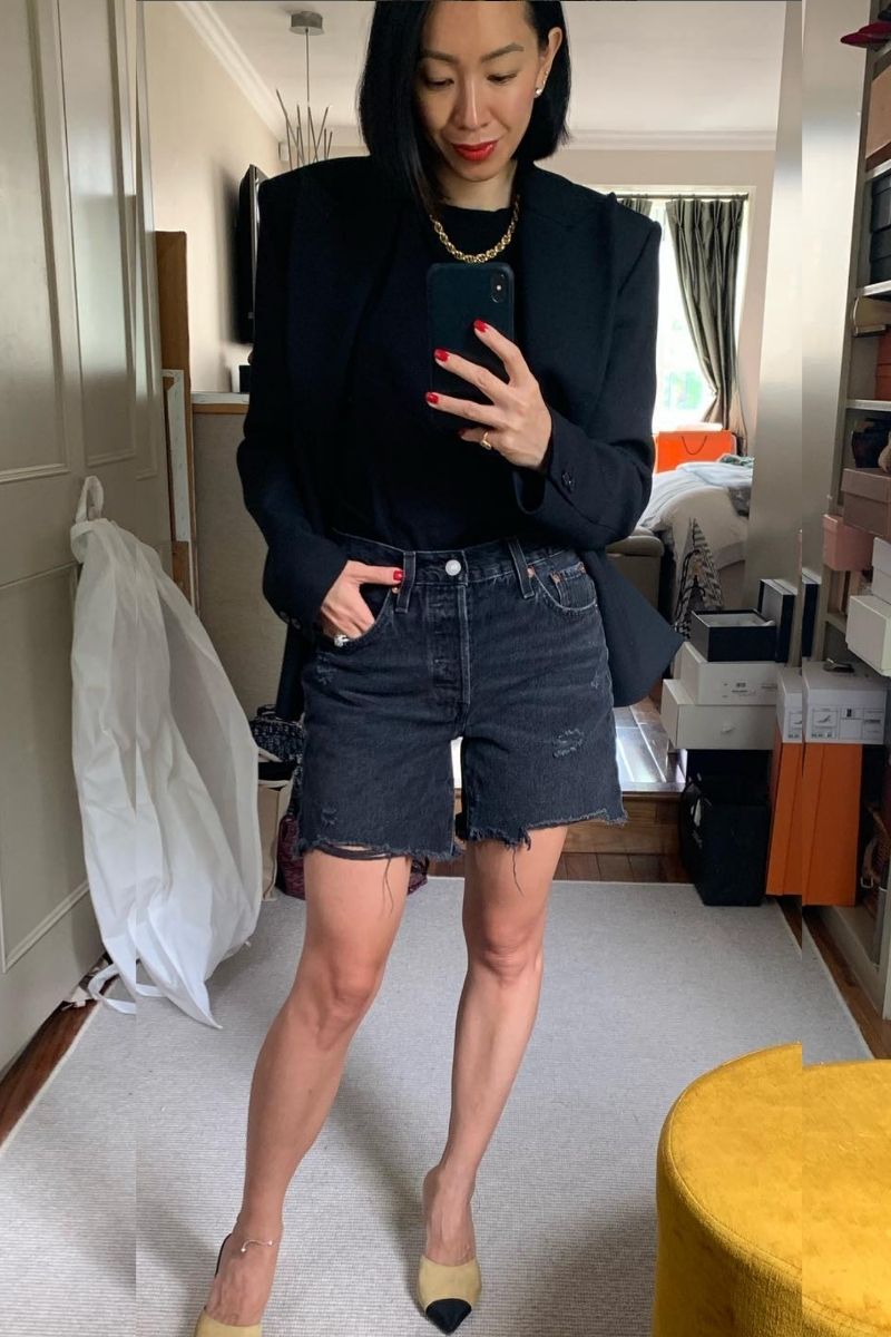 Discover effortlessly chic black denim shorts outfit ideas you can wear on repeat. From casual everyday looks to elevated, dressy styling, this guide covers versatile outfit inspiration, styling tips, and must-have accessories to help you create polished, fashion-forward outfits for any occasion. What To Wear With Black Shorts Denim, Black Denim Shorts Outfit, Black Denim Shorts Outfit Summer, Black Denim Shorts Outfit Women, Black Denim Shorts Outfit Casual, Black Denim Shorts Outfit Black Women, Black Denim Shorts Outfit Aesthetic, Black Denim Shorts Outfit Casual, Black Denim Shorts Low Rise, What To Wear With Black Shorts Denim, What To Pair With Black Denim Shorts, What To Style With Black Denim Shorts, What Goes With Black Denim Shorts, With Boots, Belt, White Shirt Discover effortlessly chic black denim shorts outfit ideas you can wear on repeat. From casual everyday looks to elevated, dressy styling, this guide covers versatile outfit inspiration, styling tips, and must-have accessories to help you create polished, fashion-forward outfits for any occasion. What To Wear With Black Shorts Denim, Black Denim Shorts Outfit, Black Denim Shorts Outfit Summer, Black Denim Shorts Outfit Women, Black Denim Shorts Outfit Casual, Black Denim Shorts Outfit Black Women, Black Denim Shorts Outfit Aesthetic, Black Denim Shorts Outfit Casual, Black Denim Shorts Low Rise, What To Wear With Black Shorts Denim, What To Pair With Black Denim Shorts, What To Style With Black Denim Shorts, What Goes With Black Denim Shorts, With Boots, Belt, White Shirt