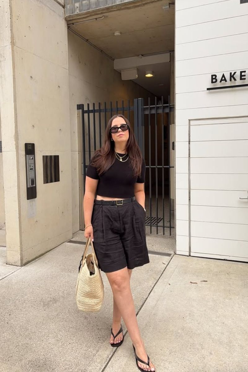 Discover chic and effortless ways to style black linen shorts with these elevated outfit ideas. From casual everyday looks to polished, put-together ensembles, this guide covers versatile styling tips, must-have accessories, and modern outfit inspiration perfect for summer, travel, and beyond. Black Linen Shorts With Sneakers, Black Linen Shorts With Belt, Black Linen Shorts With Sambas, Black Linen Shorts With Heels, Black Linen Shorts With Tshirt, Black Linen Shorts With Sweater, Black Linen Shorts With Boots, Black Linen Shirt With Shorts, Black Linen Shorts Outfit Summer, Casual, Black Linen Shorts Outfit Classy, Black Linen Shorts Outfit Beach, Black Linen Shorts Outfit Summer Casual, Black Linen Shorts Outfits Women, Plus Size, Black Linen Shorts Outfit Aesthetic, Fall Discover chic and effortless ways to style black linen shorts with these elevated outfit ideas. From casual everyday looks to polished, put-together ensembles, this guide covers versatile styling tips, must-have accessories, and modern outfit inspiration perfect for summer, travel, and beyond. Black Linen Shorts With Sneakers, Black Linen Shorts With Belt, Black Linen Shorts With Sambas, Black Linen Shorts With Heels, Black Linen Shorts With Tshirt, Black Linen Shorts With Sweater, Black Linen Shorts With Boots, Black Linen Shirt With Shorts, Black Linen Shorts Outfit Summer, Casual, Black Linen Shorts Outfit Classy, Black Linen Shorts Outfit Beach, Black Linen Shorts Outfit Summer Casual, Black Linen Shorts Outfits Women, Plus Size, Black Linen Shorts Outfit Aesthetic, Fall