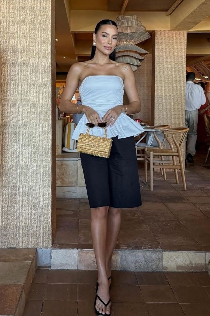 Discover chic and effortless black shorts outfit ideas you’ll wear on repeat. From tailored Bermuda styles to casual summer looks, this guide shows you how to style black shorts for any occasion with elevated pieces, smart layering, and must-have accessories for a polished finish. Black Shorts Outfits Women, Black Shorts Outfit Casual, Black Shorts Outfit Ideas, Black Shorts Outfits Women Summer, What To Wear With Athletic Black Shorts, What To Wear With Black Stretchy Shorts, What To Wear With Black Loose Shorts, What To Were With Black Shorts, What To Wear With Black Aerie Shorts, What Top To Wear With Black Shorts, Black Shorts With Belt Outfit, Black Shorts With Heels Outfit, Black Shorts With White Shirt Discover chic and effortless black shorts outfit ideas you’ll wear on repeat. From tailored Bermuda styles to casual summer looks, this guide shows you how to style black shorts for any occasion with elevated pieces, smart layering, and must-have accessories for a polished finish. Black Shorts Outfits Women, Black Shorts Outfit Casual, Black Shorts Outfit Ideas, Black Shorts Outfits Women Summer, What To Wear With Athletic Black Shorts, What To Wear With Black Stretchy Shorts, What To Wear With Black Loose Shorts, What To Were With Black Shorts, What To Wear With Black Aerie Shorts, What Top To Wear With Black Shorts, Black Shorts With Belt Outfit, Black Shorts With Heels Outfit, Black Shorts With White Shirt