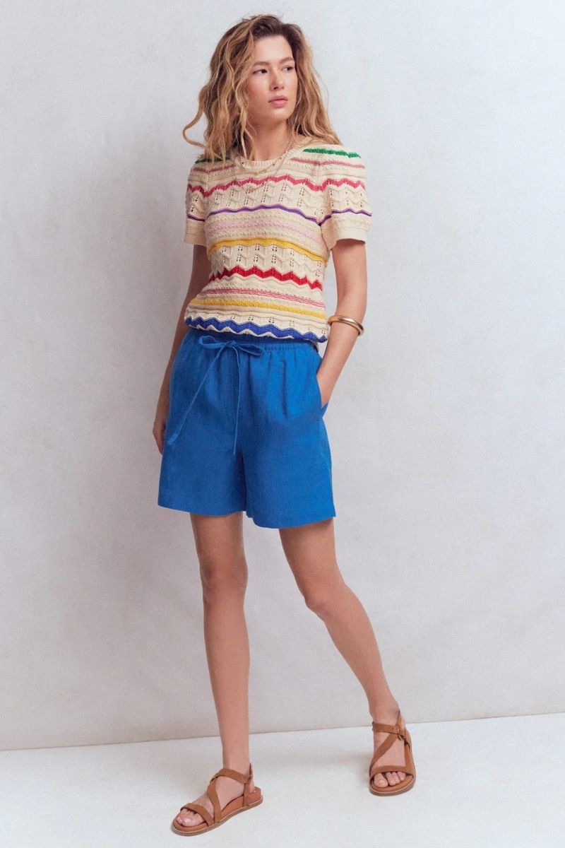 Discover how to style blue linen shorts with effortlessly chic outfit ideas perfect for summer. From polished tailored looks to relaxed casual outfits, this guide covers versatile styling tips, must-have accessories, and easy combinations to elevate your everyday wardrobe with timeless, breathable pieces. Blue Linen Shorts Outfit, Blue Linen Shorts Outfit Summer, Blue Linen Shorts Outfits Women, Blue Linen Shorts Beach Outfit, Blue Linen Shorts Outfit Plus Size, Blue Linen Shorts Outfit Aesthetic, Blue Linen Shorts Styling, Blue Linen Shorts White Top, What To Wear With Light Blue Linen Shorts, Outfits With Light Blue Linen Shorts, What To Wear With Blue Linen Shorts, Outfits With Blue Striped Linen Shorts, Linen Shorts With Blue Top Discover how to style blue linen shorts with effortlessly chic outfit ideas perfect for summer. From polished tailored looks to relaxed casual outfits, this guide covers versatile styling tips, must-have accessories, and easy combinations to elevate your everyday wardrobe with timeless, breathable pieces. Blue Linen Shorts Outfit, Blue Linen Shorts Outfit Summer, Blue Linen Shorts Outfits Women, Blue Linen Shorts Beach Outfit, Blue Linen Shorts Outfit Plus Size, Blue Linen Shorts Outfit Aesthetic, Blue Linen Shorts Styling, Blue Linen Shorts White Top, What To Wear With Light Blue Linen Shorts, Outfits With Light Blue Linen Shorts, What To Wear With Blue Linen Shorts, Outfits With Blue Striped Linen Shorts, Linen Shorts With Blue Top