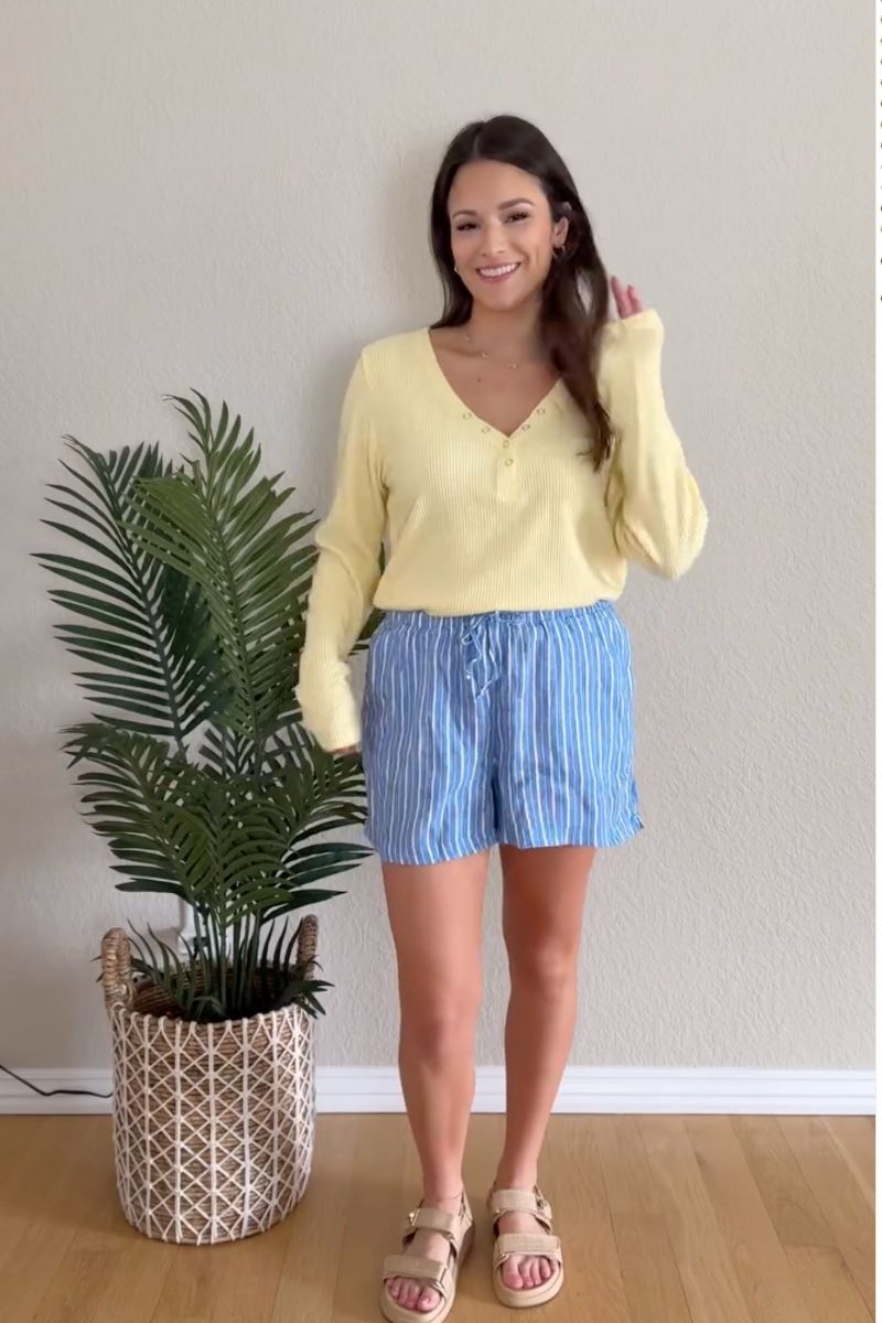 Discover how to style blue linen shorts with effortlessly chic outfit ideas perfect for summer. From polished tailored looks to relaxed casual outfits, this guide covers versatile styling tips, must-have accessories, and easy combinations to elevate your everyday wardrobe with timeless, breathable pieces. Blue Linen Shorts Outfit, Blue Linen Shorts Outfit Summer, Blue Linen Shorts Outfits Women, Blue Linen Shorts Beach Outfit, Blue Linen Shorts Outfit Plus Size, Blue Linen Shorts Outfit Aesthetic, Blue Linen Shorts Styling, Blue Linen Shorts White Top, What To Wear With Light Blue Linen Shorts, Outfits With Light Blue Linen Shorts, What To Wear With Blue Linen Shorts, Outfits With Blue Striped Linen Shorts, Linen Shorts With Blue Top Discover how to style blue linen shorts with effortlessly chic outfit ideas perfect for summer. From polished tailored looks to relaxed casual outfits, this guide covers versatile styling tips, must-have accessories, and easy combinations to elevate your everyday wardrobe with timeless, breathable pieces. Blue Linen Shorts Outfit, Blue Linen Shorts Outfit Summer, Blue Linen Shorts Outfits Women, Blue Linen Shorts Beach Outfit, Blue Linen Shorts Outfit Plus Size, Blue Linen Shorts Outfit Aesthetic, Blue Linen Shorts Styling, Blue Linen Shorts White Top, What To Wear With Light Blue Linen Shorts, Outfits With Light Blue Linen Shorts, What To Wear With Blue Linen Shorts, Outfits With Blue Striped Linen Shorts, Linen Shorts With Blue Top