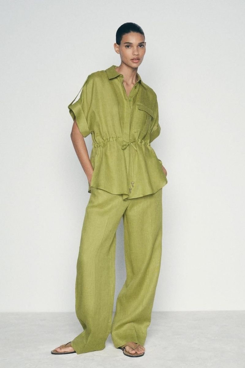 Discover effortlessly chic ways to style green linen pants with these versatile outfit ideas. From casual everyday looks to elevated summer styling, explore flattering silhouettes, color pairings, and must-have accessories to create polished, breathable outfits perfect for warm-weather dressing. Green Linen Pants Outfit, Green Linen Pants Outfit Summer, Green Linen Pants Outfit Work, Green Linen Pants Outfit Spring, Green Linen Pants Outfit Ideas, Green Linen Pants Outfit Winter, Green Linen Pants Outfit Casual, Green Linen Pants Black Shirt, Green Linen Pants Outfit Beach, Green Linen Pants Outfit Fall, Green Linen Pants With White Shirt, Green Linen Pants With Black Top, With Sweater, With Sneakers, With Jean Jacket, With Blue Shirt, With Blazer, Green Linen Pants With White Top