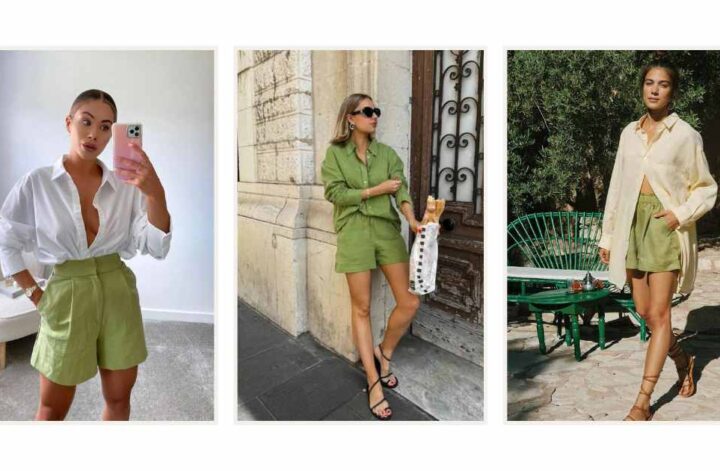 Discover chic and effortless ways to style green linen shorts this season with outfit ideas perfect for every occasion. From casual everyday looks to elevated summer outfits, explore stylish combinations, layering tips, and must-have accessories to create polished, breathable looks you'll wear on repeat. Outfit With Green Linen Shorts, What To Wear With Green Linen Shorts, Green Linen Shorts Outfit, Green Linen Shorts Outfit Summer, Green Linen Shorts Outfits Women, Green Linen Shorts Men, Green Linen Shorts Outfit Plus Size, Green Linen Shorts Outfit Ideas, Green Linen Shorts Outfit Aesthetic, Light Green Linen Shorts Outfit, How To Style Green Linen Shorts, Sage Green Linen Shorts