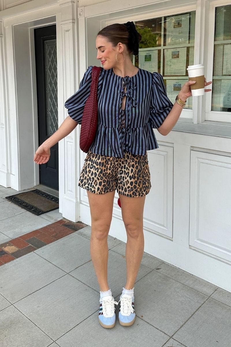 Discover chic and effortless ways to style leopard shorts with these fashion-forward outfit ideas. From casual streetwear to elevated looks, explore versatile styling tips, trendy pairings, and must-have accessories to create bold, wearable outfits for any occasion. Leopard Shorts Outfit, Leopard Shorts Outfit Summer, Leopard Shorts Outfit Winter, Leopard Shorts Outfit Winter, Leopard Shorts Rave Outfit, Leopard Shorts Rave Outfit, Leopard Shorts Outfit Festival, Leopard Shorts With Black Top, Leopard Shorts With Sambas, What Goes With Leopard Print Shorts, What To Wear With Leopard Print Shorts, What To Wear With Leopard Shorts, Leopard Print Shorts Outfit, Leopard Print Shorts Outfit Black Women, Leopard Print Shorts Outfit Ideas, Leopard Print Shorts Festival