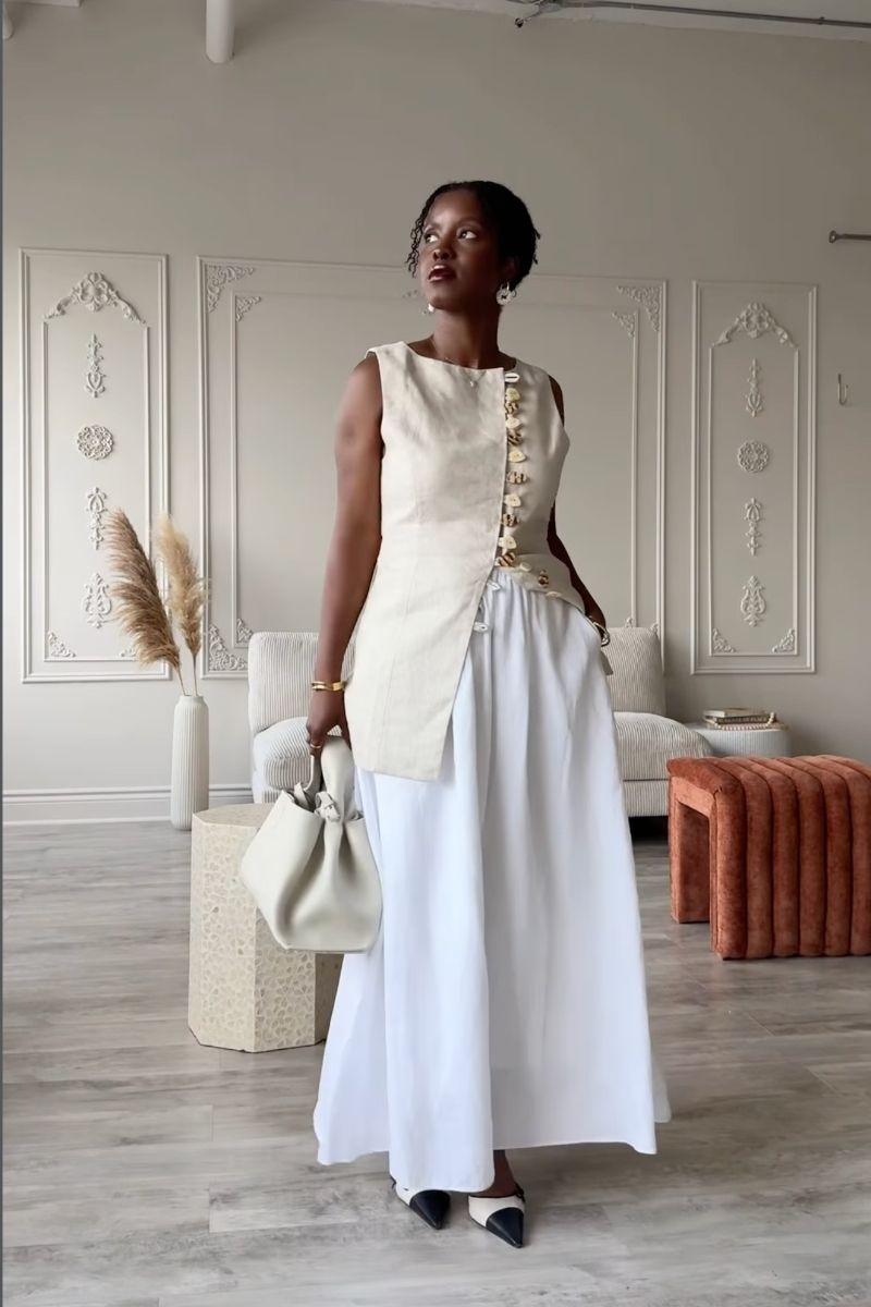 Discover chic and effortless maxi linen skirt outfit ideas you can wear all season long. From casual everyday looks to elevated, polished styling, this guide shows you exactly how to style linen skirts with modern pieces, accessories, and timeless wardrobe staples for a relaxed yet sophisticated aesthetic. Maxi Linen Skirt Outfit, Maxi Linen Skirt Outfit Summer, Maxi Linen Skirt Outfit Black, Maxi Linen Skirt Outfit Winter, Maxi Linen Skirt Black, Maxi Linen Skirt White, Maxi Linen Skirt Outfit Work, Maxi Linen Skirt Styling, Maxi Linen Skirt Pattern, Maxi Linen Skirt Aesthetic, Maxi Linen Skirt Outfit Ideas, Black, White, Pink, Blue, Beige, What To Wear With Black Linen Maxi Skirt, Linen Maxi Skirt With Slit, What To Wear With Linen Maxi Skirt, With Boots, With Sneakers Discover chic and effortless maxi linen skirt outfit ideas you can wear all season long. From casual everyday looks to elevated, polished styling, this guide shows you exactly how to style linen skirts with modern pieces, accessories, and timeless wardrobe staples for a relaxed yet sophisticated aesthetic. Maxi Linen Skirt Outfit, Maxi Linen Skirt Outfit Summer, Maxi Linen Skirt Outfit Black, Maxi Linen Skirt Outfit Winter, Maxi Linen Skirt Black, Maxi Linen Skirt White, Maxi Linen Skirt Outfit Work, Maxi Linen Skirt Styling, Maxi Linen Skirt Pattern, Maxi Linen Skirt Aesthetic, Maxi Linen Skirt Outfit Ideas, Black, White, Pink, Blue, Beige, What To Wear With Black Linen Maxi Skirt, Linen Maxi Skirt With Slit, What To Wear With Linen Maxi Skirt, With Boots, With Sneakers