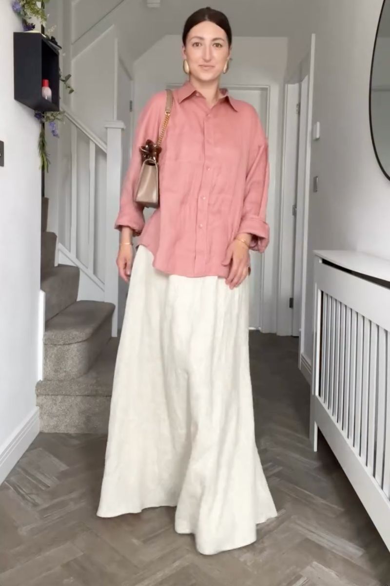 Discover chic and effortless maxi linen skirt outfit ideas you can wear all season long. From casual everyday looks to elevated, polished styling, this guide shows you exactly how to style linen skirts with modern pieces, accessories, and timeless wardrobe staples for a relaxed yet sophisticated aesthetic. Maxi Linen Skirt Outfit, Maxi Linen Skirt Outfit Summer, Maxi Linen Skirt Outfit Black, Maxi Linen Skirt Outfit Winter, Maxi Linen Skirt Black, Maxi Linen Skirt White, Maxi Linen Skirt Outfit Work, Maxi Linen Skirt Styling, Maxi Linen Skirt Pattern, Maxi Linen Skirt Aesthetic, Maxi Linen Skirt Outfit Ideas, Black, White, Pink, Blue, Beige, What To Wear With Black Linen Maxi Skirt, Linen Maxi Skirt With Slit, What To Wear With Linen Maxi Skirt, With Boots, With Sneakers Discover chic and effortless maxi linen skirt outfit ideas you can wear all season long. From casual everyday looks to elevated, polished styling, this guide shows you exactly how to style linen skirts with modern pieces, accessories, and timeless wardrobe staples for a relaxed yet sophisticated aesthetic. Maxi Linen Skirt Outfit, Maxi Linen Skirt Outfit Summer, Maxi Linen Skirt Outfit Black, Maxi Linen Skirt Outfit Winter, Maxi Linen Skirt Black, Maxi Linen Skirt White, Maxi Linen Skirt Outfit Work, Maxi Linen Skirt Styling, Maxi Linen Skirt Pattern, Maxi Linen Skirt Aesthetic, Maxi Linen Skirt Outfit Ideas, Black, White, Pink, Blue, Beige, What To Wear With Black Linen Maxi Skirt, Linen Maxi Skirt With Slit, What To Wear With Linen Maxi Skirt, With Boots, With Sneakers