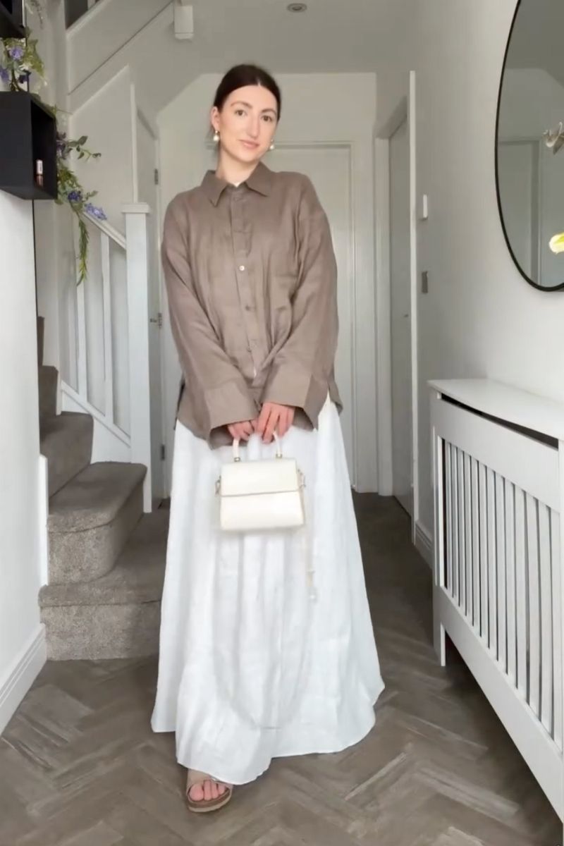 Discover chic and effortless maxi linen skirt outfit ideas you can wear all season long. From casual everyday looks to elevated, polished styling, this guide shows you exactly how to style linen skirts with modern pieces, accessories, and timeless wardrobe staples for a relaxed yet sophisticated aesthetic. Maxi Linen Skirt Outfit, Maxi Linen Skirt Outfit Summer, Maxi Linen Skirt Outfit Black, Maxi Linen Skirt Outfit Winter, Maxi Linen Skirt Black, Maxi Linen Skirt White, Maxi Linen Skirt Outfit Work, Maxi Linen Skirt Styling, Maxi Linen Skirt Pattern, Maxi Linen Skirt Aesthetic, Maxi Linen Skirt Outfit Ideas, Black, White, Pink, Blue, Beige, What To Wear With Black Linen Maxi Skirt, Linen Maxi Skirt With Slit, What To Wear With Linen Maxi Skirt, With Boots, With Sneakers Discover chic and effortless maxi linen skirt outfit ideas you can wear all season long. From casual everyday looks to elevated, polished styling, this guide shows you exactly how to style linen skirts with modern pieces, accessories, and timeless wardrobe staples for a relaxed yet sophisticated aesthetic. Maxi Linen Skirt Outfit, Maxi Linen Skirt Outfit Summer, Maxi Linen Skirt Outfit Black, Maxi Linen Skirt Outfit Winter, Maxi Linen Skirt Black, Maxi Linen Skirt White, Maxi Linen Skirt Outfit Work, Maxi Linen Skirt Styling, Maxi Linen Skirt Pattern, Maxi Linen Skirt Aesthetic, Maxi Linen Skirt Outfit Ideas, Black, White, Pink, Blue, Beige, What To Wear With Black Linen Maxi Skirt, Linen Maxi Skirt With Slit, What To Wear With Linen Maxi Skirt, With Boots, With Sneakers