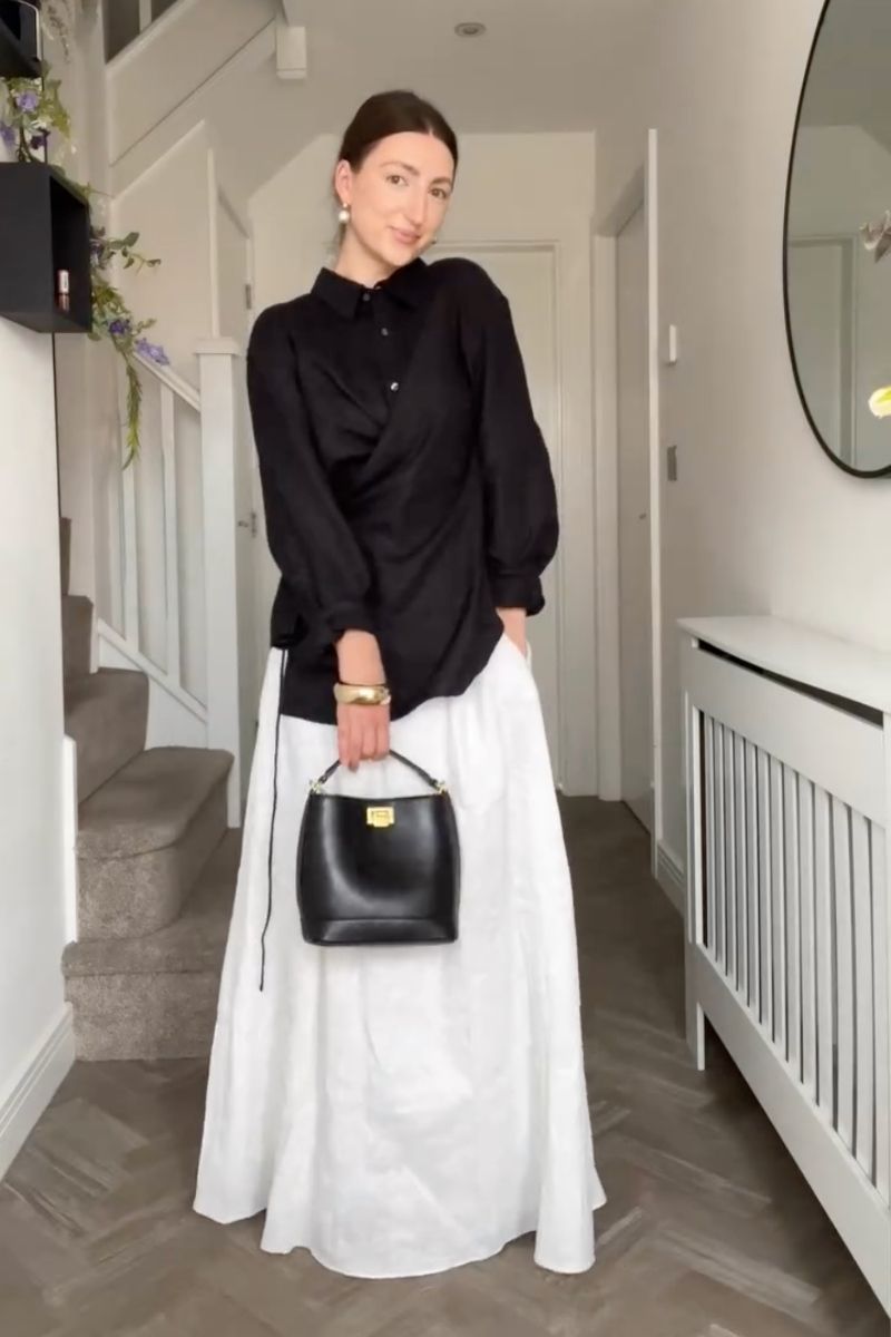 Discover chic and effortless maxi linen skirt outfit ideas you can wear all season long. From casual everyday looks to elevated, polished styling, this guide shows you exactly how to style linen skirts with modern pieces, accessories, and timeless wardrobe staples for a relaxed yet sophisticated aesthetic. Maxi Linen Skirt Outfit, Maxi Linen Skirt Outfit Summer, Maxi Linen Skirt Outfit Black, Maxi Linen Skirt Outfit Winter, Maxi Linen Skirt Black, Maxi Linen Skirt White, Maxi Linen Skirt Outfit Work, Maxi Linen Skirt Styling, Maxi Linen Skirt Pattern, Maxi Linen Skirt Aesthetic, Maxi Linen Skirt Outfit Ideas, Black, White, Pink, Blue, Beige, What To Wear With Black Linen Maxi Skirt, Linen Maxi Skirt With Slit, What To Wear With Linen Maxi Skirt, With Boots, With Sneakers Discover chic and effortless maxi linen skirt outfit ideas you can wear all season long. From casual everyday looks to elevated, polished styling, this guide shows you exactly how to style linen skirts with modern pieces, accessories, and timeless wardrobe staples for a relaxed yet sophisticated aesthetic. Maxi Linen Skirt Outfit, Maxi Linen Skirt Outfit Summer, Maxi Linen Skirt Outfit Black, Maxi Linen Skirt Outfit Winter, Maxi Linen Skirt Black, Maxi Linen Skirt White, Maxi Linen Skirt Outfit Work, Maxi Linen Skirt Styling, Maxi Linen Skirt Pattern, Maxi Linen Skirt Aesthetic, Maxi Linen Skirt Outfit Ideas, Black, White, Pink, Blue, Beige, What To Wear With Black Linen Maxi Skirt, Linen Maxi Skirt With Slit, What To Wear With Linen Maxi Skirt, With Boots, With Sneakers