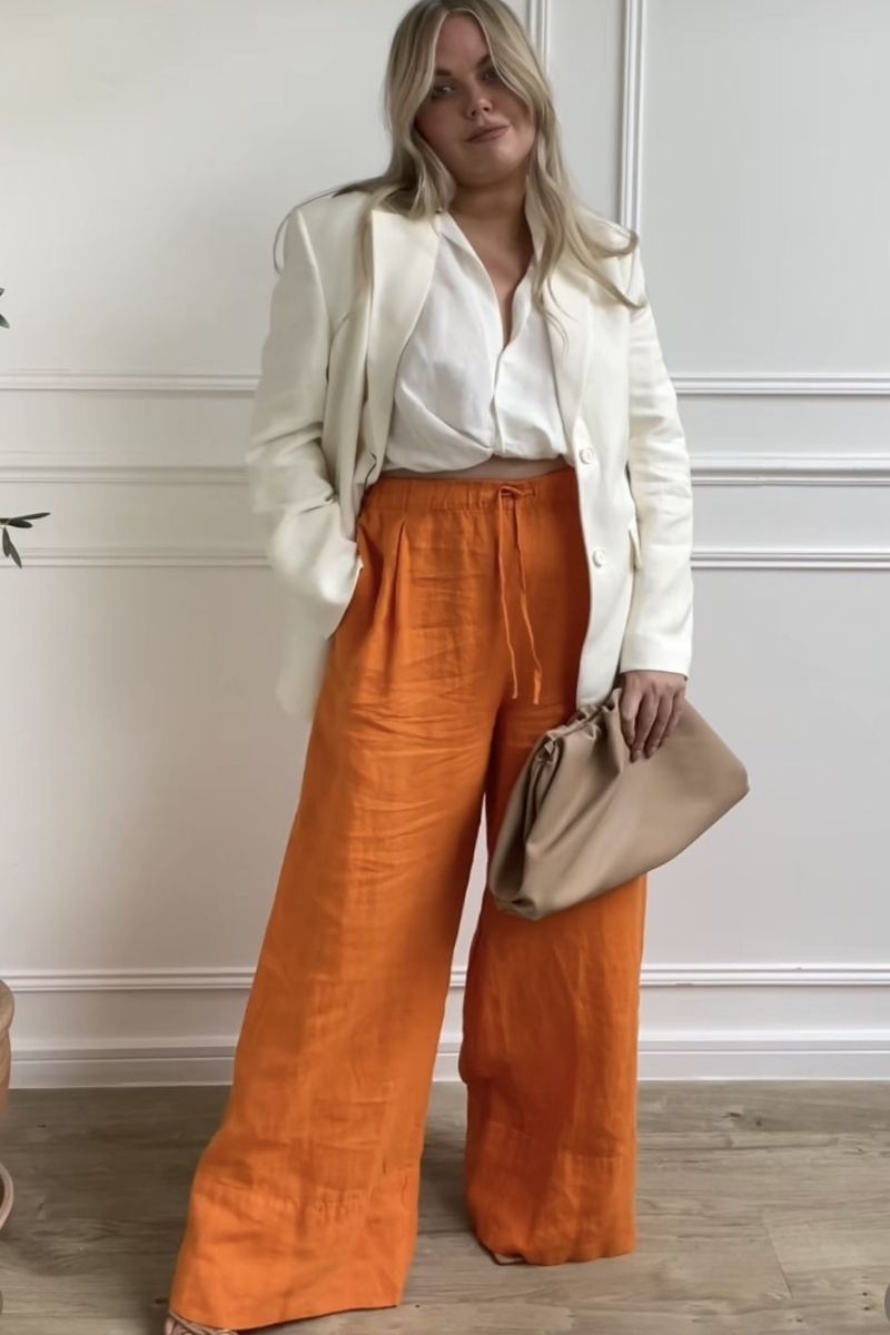 Discover how to style orange linen pants with chic, effortless outfit ideas perfect for summer and beyond. From casual daytime looks to elevated, fashion-forward combinations, this guide covers versatile styling tips, color pairings, and must-have accessories to help you create polished, standout outfits with ease. What To Wear With Burnt Orange Linen Pants, Linen Pants With Orange Top, What To Wear With Orange Linen Pants, Outfit With Orange Linen Pants, Orange Linen Pants Outfit, Orange Linen Pants Outfit Work, Orange Linen Pants Outfit Fall, Orange Linen Pants Outfit Hijab, Orange Linen Pants Styling, Orange Linen Pants Outfit Beach, Orange Linen Pants Women, Orange Linen Pants Outfit Casual, Orange Linen Pants Outfit Winter, Orange Linen Pants Outfit Plus Size, Outfit Ideas Discover how to style orange linen pants with chic, effortless outfit ideas perfect for summer and beyond. From casual daytime looks to elevated, fashion-forward combinations, this guide covers versatile styling tips, color pairings, and must-have accessories to help you create polished, standout outfits with ease. What To Wear With Burnt Orange Linen Pants, Linen Pants With Orange Top, What To Wear With Orange Linen Pants, Outfit With Orange Linen Pants, Orange Linen Pants Outfit, Orange Linen Pants Outfit Work, Orange Linen Pants Outfit Fall, Orange Linen Pants Outfit Hijab, Orange Linen Pants Styling, Orange Linen Pants Outfit Beach, Orange Linen Pants Women, Orange Linen Pants Outfit Casual, Orange Linen Pants Outfit Winter, Orange Linen Pants Outfit Plus Size, Outfit Ideas