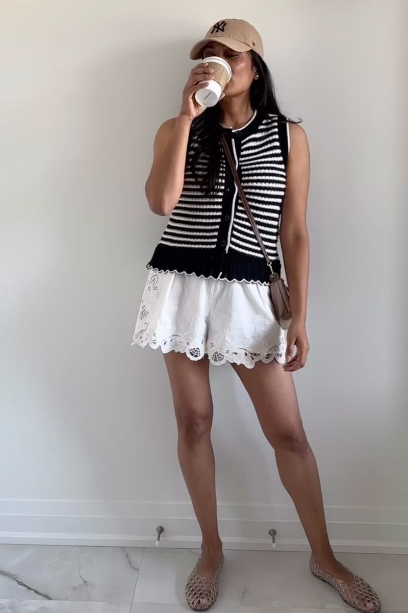 Discover how to style lace shorts with these effortlessly chic outfit ideas that blend feminine details with modern, wearable pieces. From cozy knits and tailored blazers to casual tees and statement boots, these looks will inspire you to elevate your everyday style with ease. Lace Shorts Outfit, Lace Skirt Outfit Ideas, Lace Shorts Outfit Summer, Lace Shorts Outfit Spring, Lace Shorts Outfit Winter, Lace Shorts Country Outfit, Lace Shorts Styled, Lace Shorts Outfit Brown, Lace Shorts Going Out Outfit, Sweater, Lace Shorts With Boots, Lace Shorts With Oversized Shirt, Lace Shorts With Sweater, Satin Lace Shorts With Sweater, Satin Lace Shorts Styling, Satin Lace Shorts Outfit Winter, Satin Lace Shorts Outfit Going Out, Satin Lace Shorts Street Style, What To Wear With Satin Lace Shorts Discover how to style lace shorts with these effortlessly chic outfit ideas that blend feminine details with modern, wearable pieces. From cozy knits and tailored blazers to casual tees and statement boots, these looks will inspire you to elevate your everyday style with ease. Lace Shorts Outfit, Lace Skirt Outfit Ideas, Lace Shorts Outfit Summer, Lace Shorts Outfit Spring, Lace Shorts Outfit Winter, Lace Shorts Country Outfit, Lace Shorts Styled, Lace Shorts Outfit Brown, Lace Shorts Going Out Outfit, Sweater, Lace Shorts With Boots, Lace Shorts With Oversized Shirt, Lace Shorts With Sweater, Satin Lace Shorts With Sweater, Satin Lace Shorts Styling, Satin Lace Shorts Outfit Winter, Satin Lace Shorts Outfit Going Out, Satin Lace Shorts Street Style, What To Wear With Satin Lace Shorts