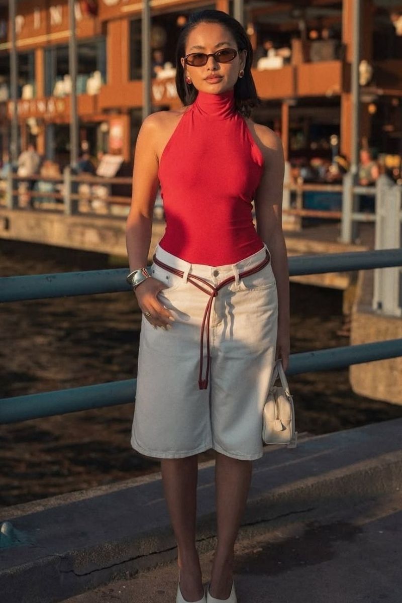 Discover chic and effortless ways to style white Bermuda shorts with these elevated outfit ideas. From tailored blazers and relaxed button-downs to statement tops and minimalist basics, this guide shows you how to create polished, on-trend looks for any occasion all summer long. White Bermuda Shorts Outfit Summer, White Bermuda Shorts Outfit Classy, White Bermuda Shorts Outfit Women,&nbsp; White Bermuda Shorts Outfit Aesthetic, White Bermuda Shorts Outfit Winter, White Bermuda Shorts Outfit Spring, White Bermuda Shorts Jeans Outfit, White Bermuda Shorts Outfit Work, White Bermuda Shorts Beach Outfit, White Bermuda Shorts Outfit Fall, White Bermuda Shorts With Shirt, What To Wear With White Bermuda Shorts, White Bermuda Shorts Outfit With Sneakers, What To Wear With White Bermuda Shorts