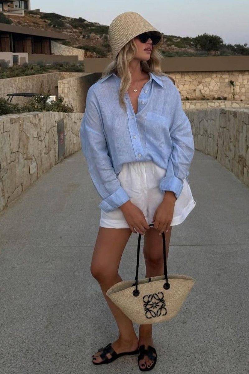 Looking for chic ways to style white linen shorts? Discover effortlessly elegant outfit ideas perfect for summer, from casual everyday looks to polished, dressy styles. This guide covers styling tips, outfit inspiration, and must-have accessories to elevate your white linen shorts for any occasion. White Linen Shorts With White Top, White Linen Shorts With Boots, White Linen Shorts With Heels, White Linen Shorts With Blue Shirt, White Linen Shorts With Black Top, With Sweatshirt, White Linen Shorts With Sneakers, With Pockets, White Linen Shorts Outfit, Summer, Women, White Linen Shorts Outfit Casual, White Linen Shorts Outfit Summer Classy, White Linen Shorts Outfit Summer Casual, White Linen Shorts Outfit Spring, White Linen Shorts Outfit Fall, White Linen Shorts Outfit Ideas