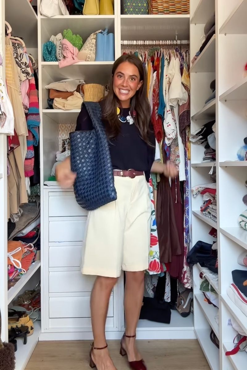 Discover chic and effortless ways to style yellow Bermuda shorts with outfit ideas that feel polished, modern, and wearable. From tailored blazer looks to relaxed summer styling, explore versatile combinations, styling tips, and must-have accessories to elevate your wardrobe this season. Yellow Bermuda Shorts Outfit, Yellow Bermuda Shorts Outfit Women, Bermuda Shorts Yellow, How To Style Yellow Bermuda Shorts, Styling Yellow Bermuda Shorts, Butter Yellow Bermuda Shorts, How To Style Butter Yellow Bermuda Shorts, Butter Yellow Bermuda Shorts Outfit, Style Yellow Bermuda Shorts, What Goes With Butter Yellow Shorts, What Goes Well With Yellow Shorts, What Color To Wear With Yellow Shorts