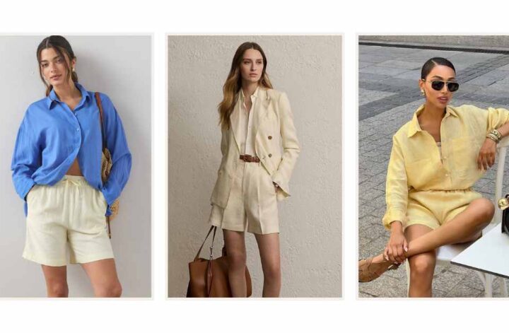 Discover how to style yellow linen shorts with effortlessly chic outfit ideas perfect for summer. From relaxed linen sets to polished city looks, this guide covers styling tips, outfit inspiration, and must-have accessories to elevate your warm-weather wardrobe with ease and elegance. Yellow Linen Shorts Outfit, Yellow Linen Shorts Outfit Summer, Yellow Linen Shorts Set, Yellow Linen Shorts Outfit Ideas, Yellow Linen Shorts Outfit Women, Yellow Linen Shorts Casual Outfit, Yellow Linen Shorts Styled, Yellow Shorts Linen, Styling Yellow Linen Shorts, Pale Yellow Linen Shorts, How To Style Yellow Linen Shorts, Yellow Top Linen Shorts, What To Wear With Yellow Linen Shorts, Yellow Linen Shirt With Shorts, Outfits With Yellow Linen Shorts
